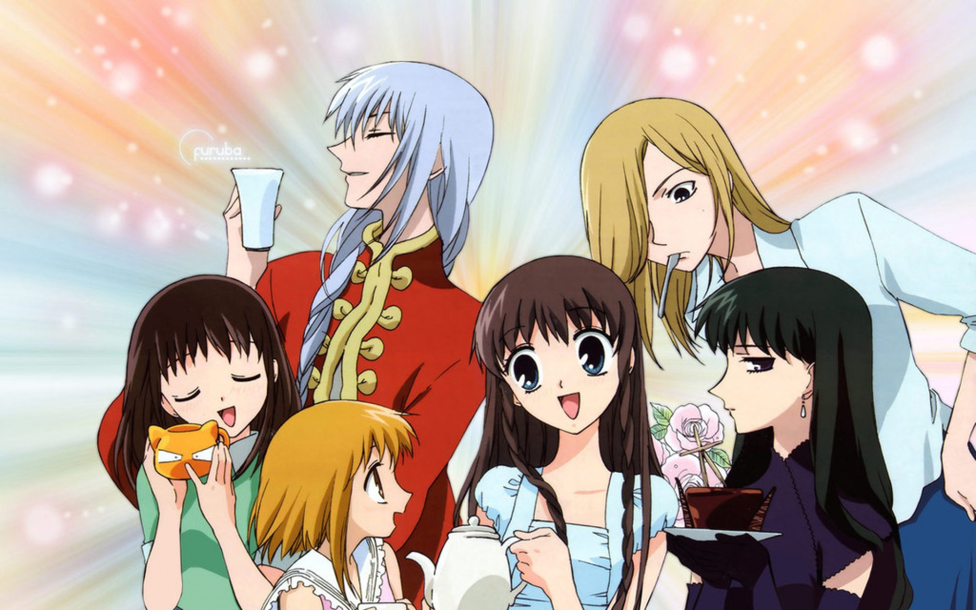 水果,篮子,Fruits,Basket,动漫,卡通,2012Y十一月09D,儿童桌面专用