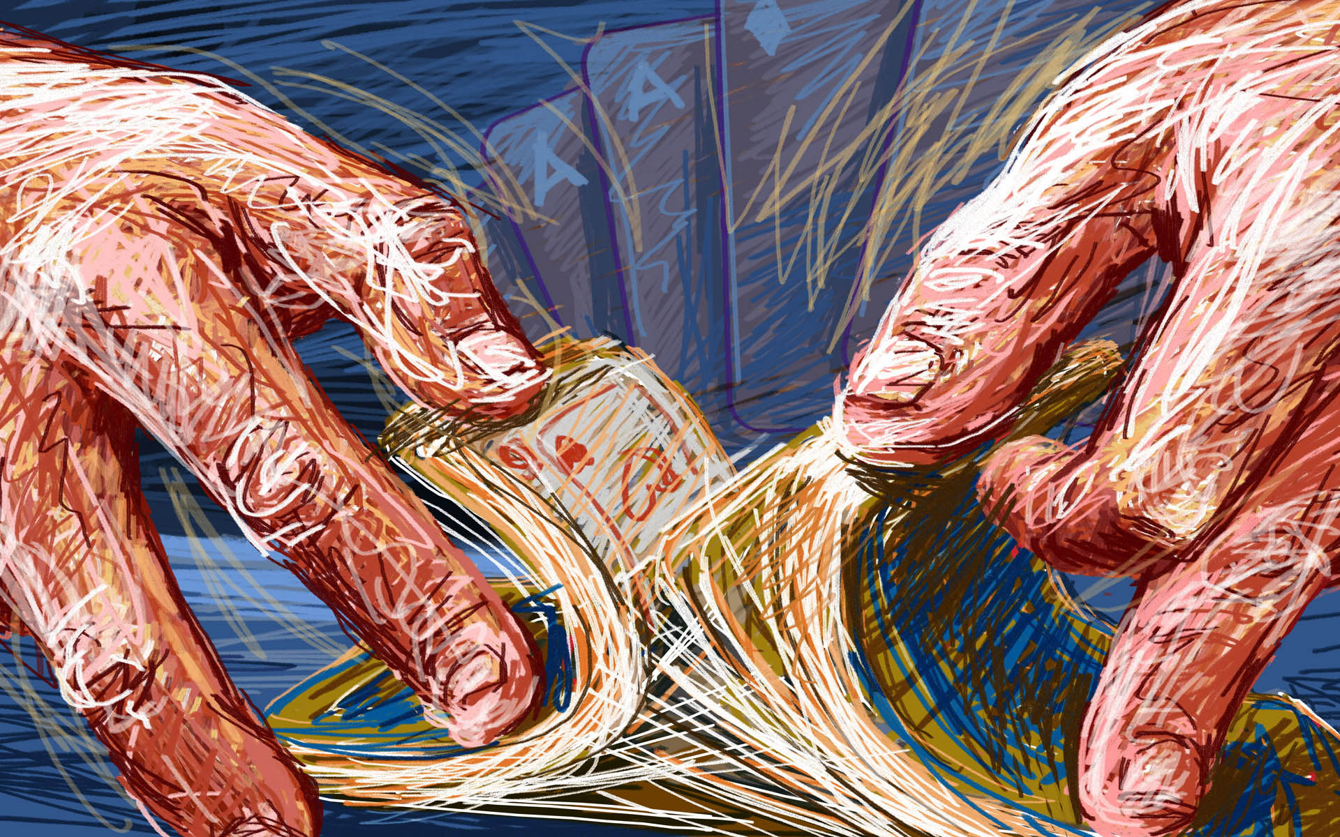 素描,绘画,蜡笔素描,手绘