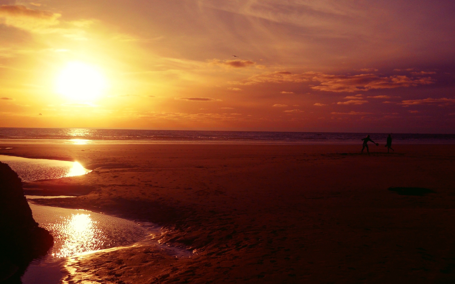 风景,落日余晖,2012Y十月30D,儿童桌面专用