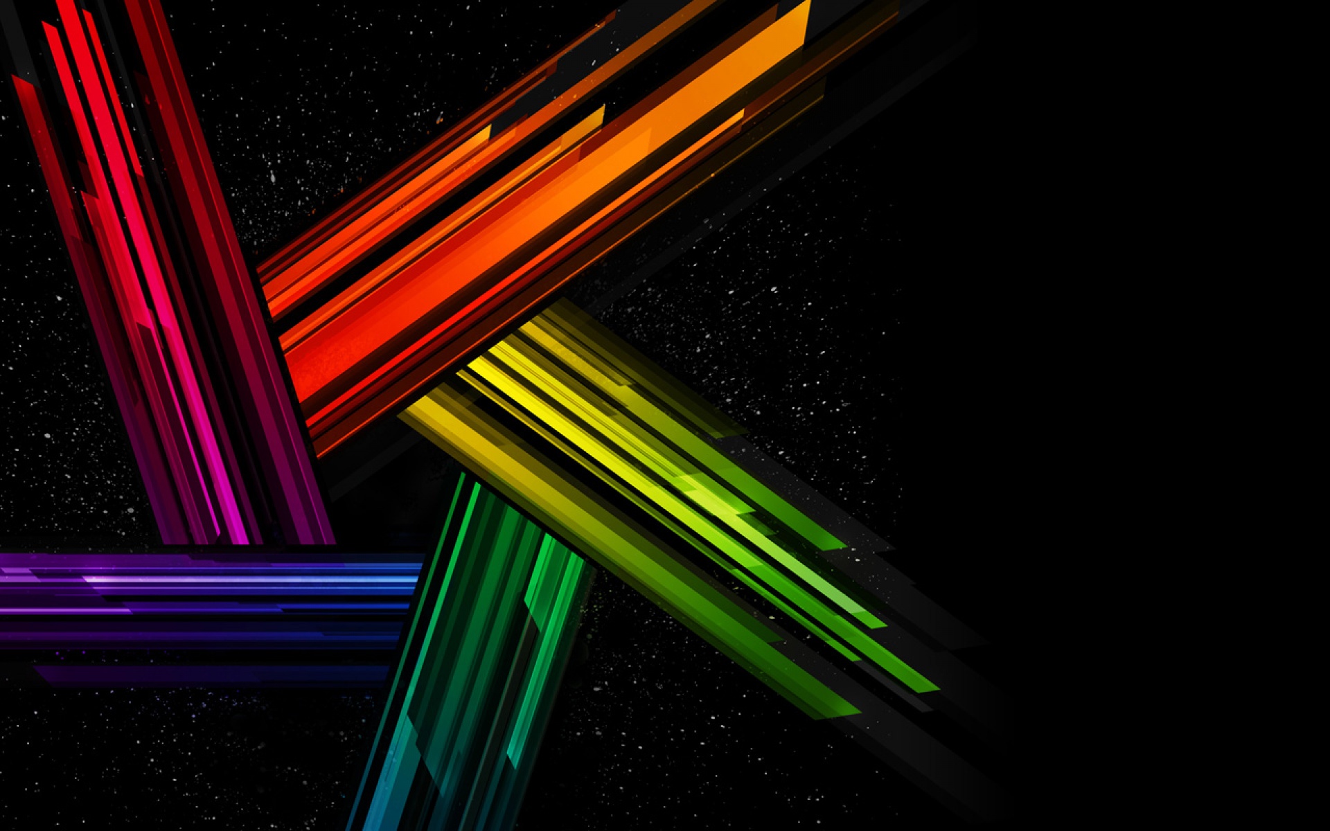 炫彩,简约,黑色,儿童桌面专用