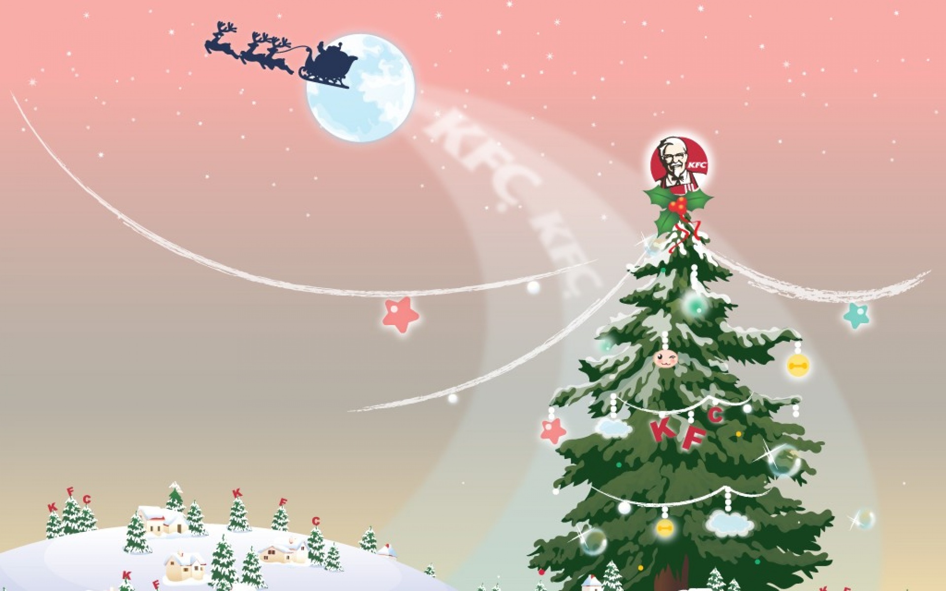 肯德基,插画,设计,广告,2012Y十一月08D,儿童桌面专用