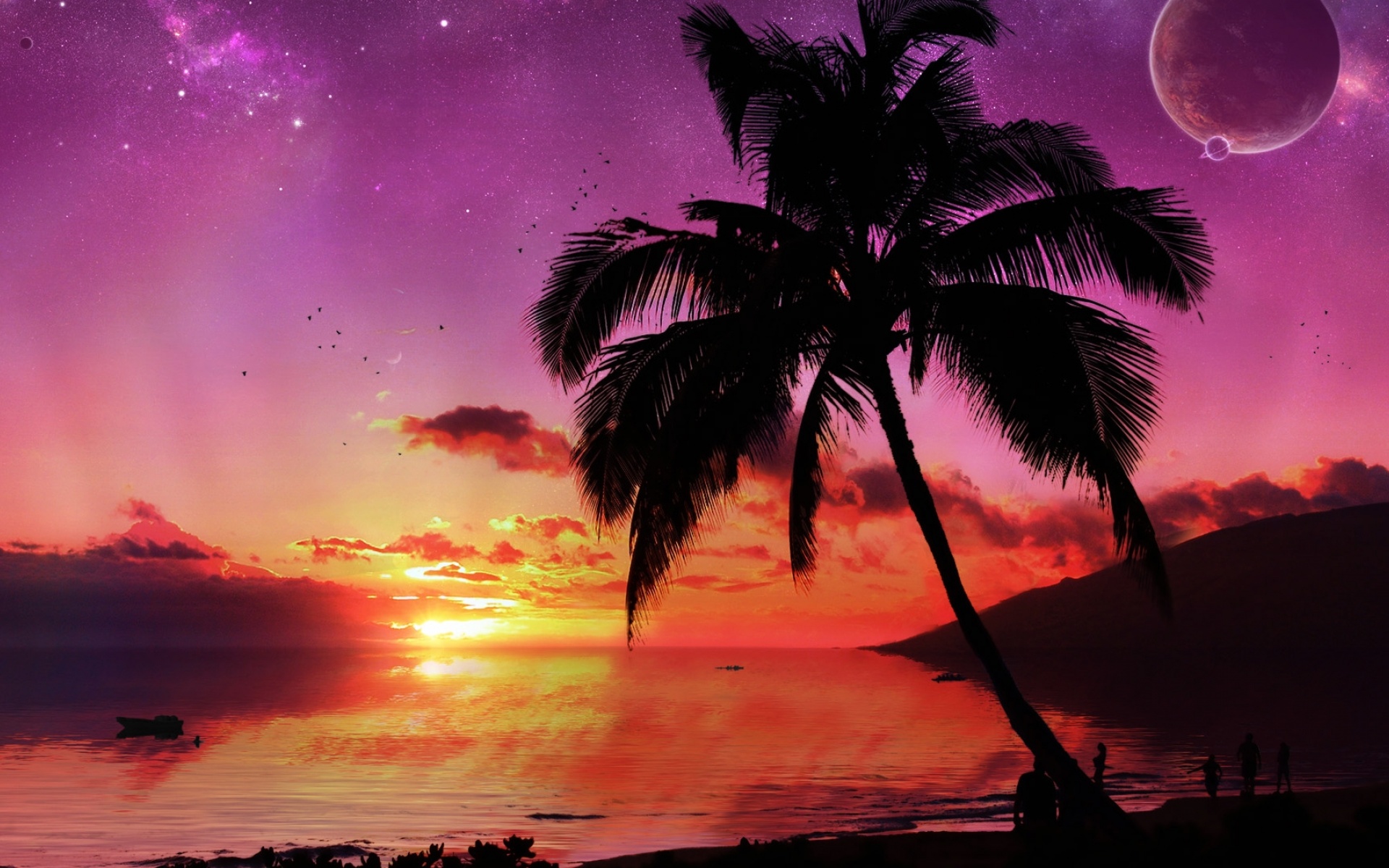 黄金,海岸,精美,宽屏,日落,日出,2012Y十月30D,儿童桌面专用