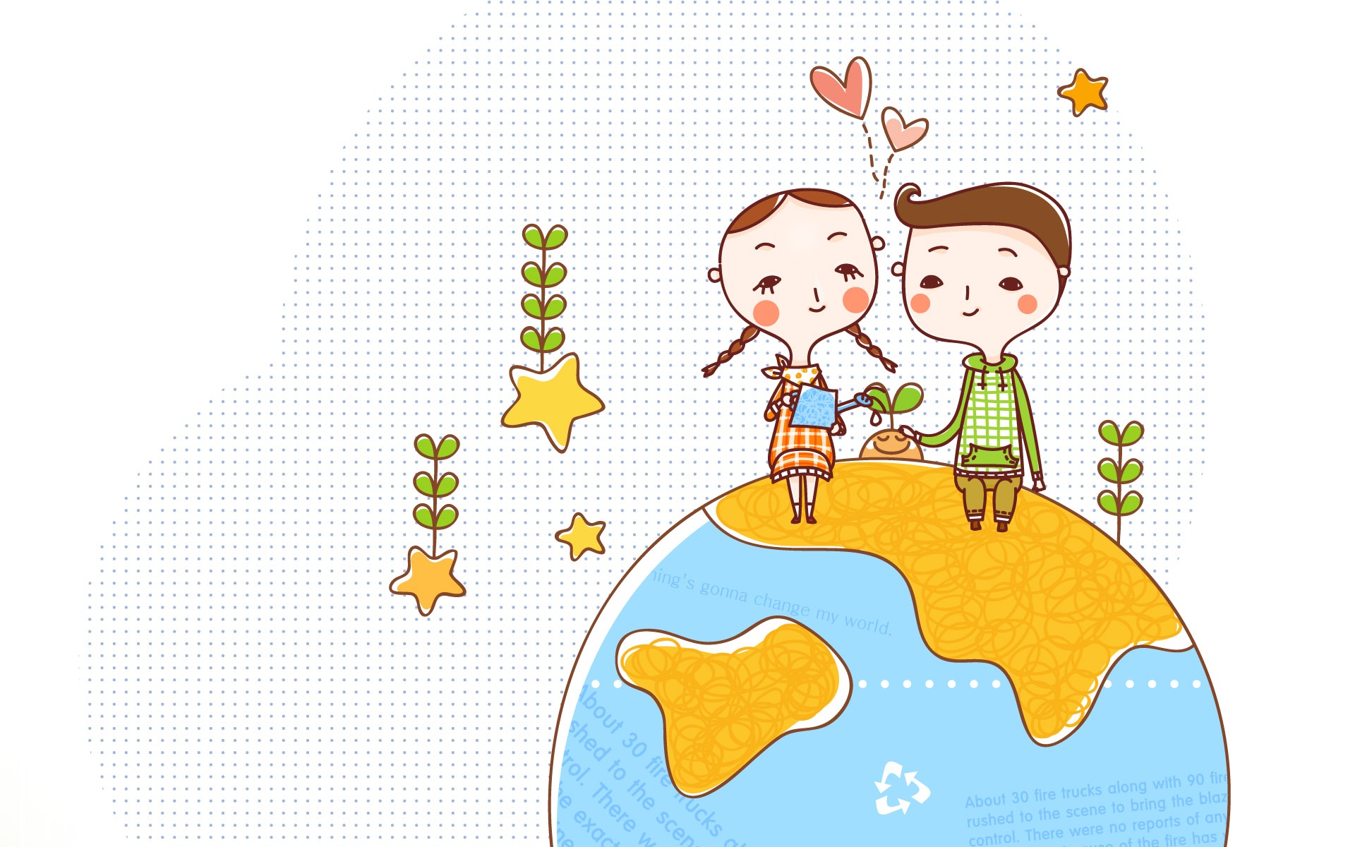 拯救,地球,可爱,卡通,2012Y十一月05D,儿童桌面专用