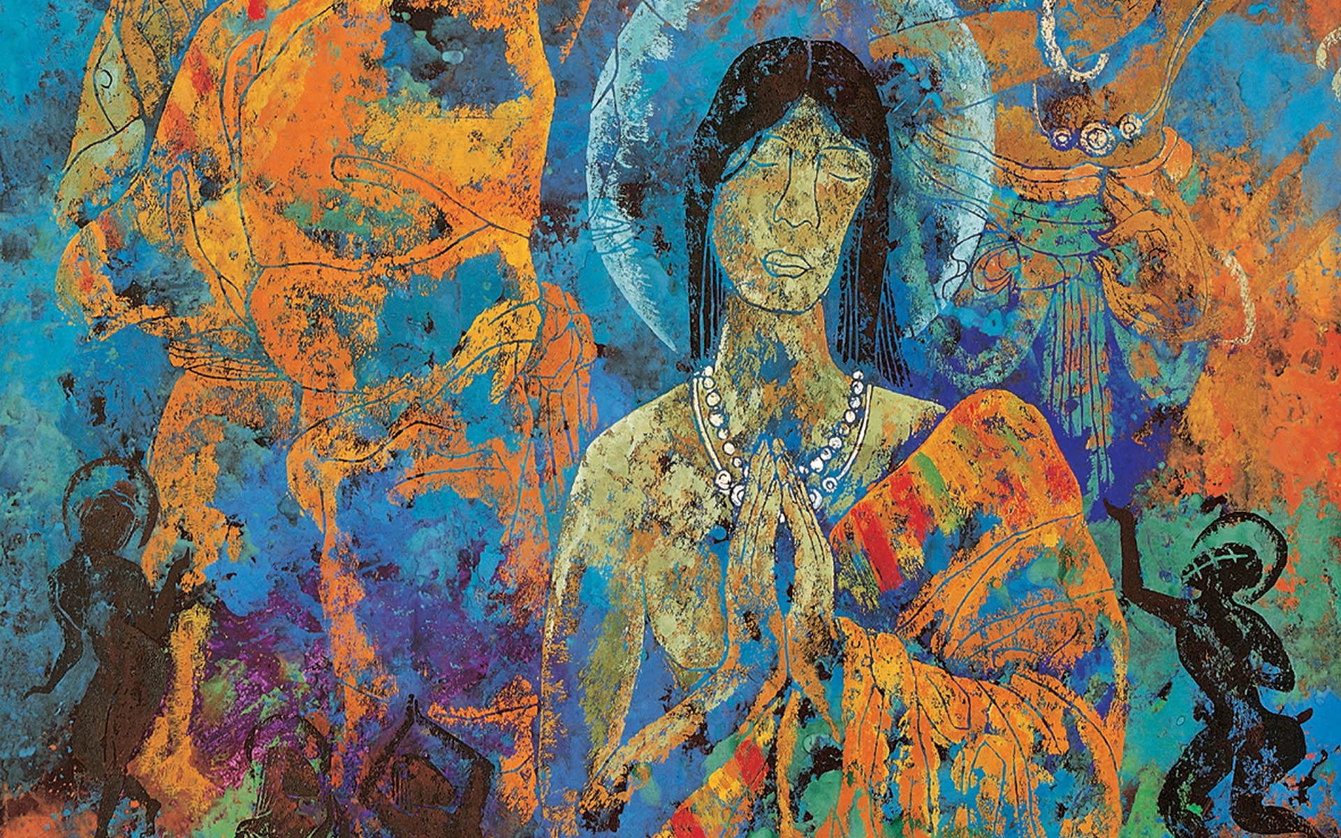 藏族,祥巴,版画,手绘,油画,2012Y十月31D,创意,设计