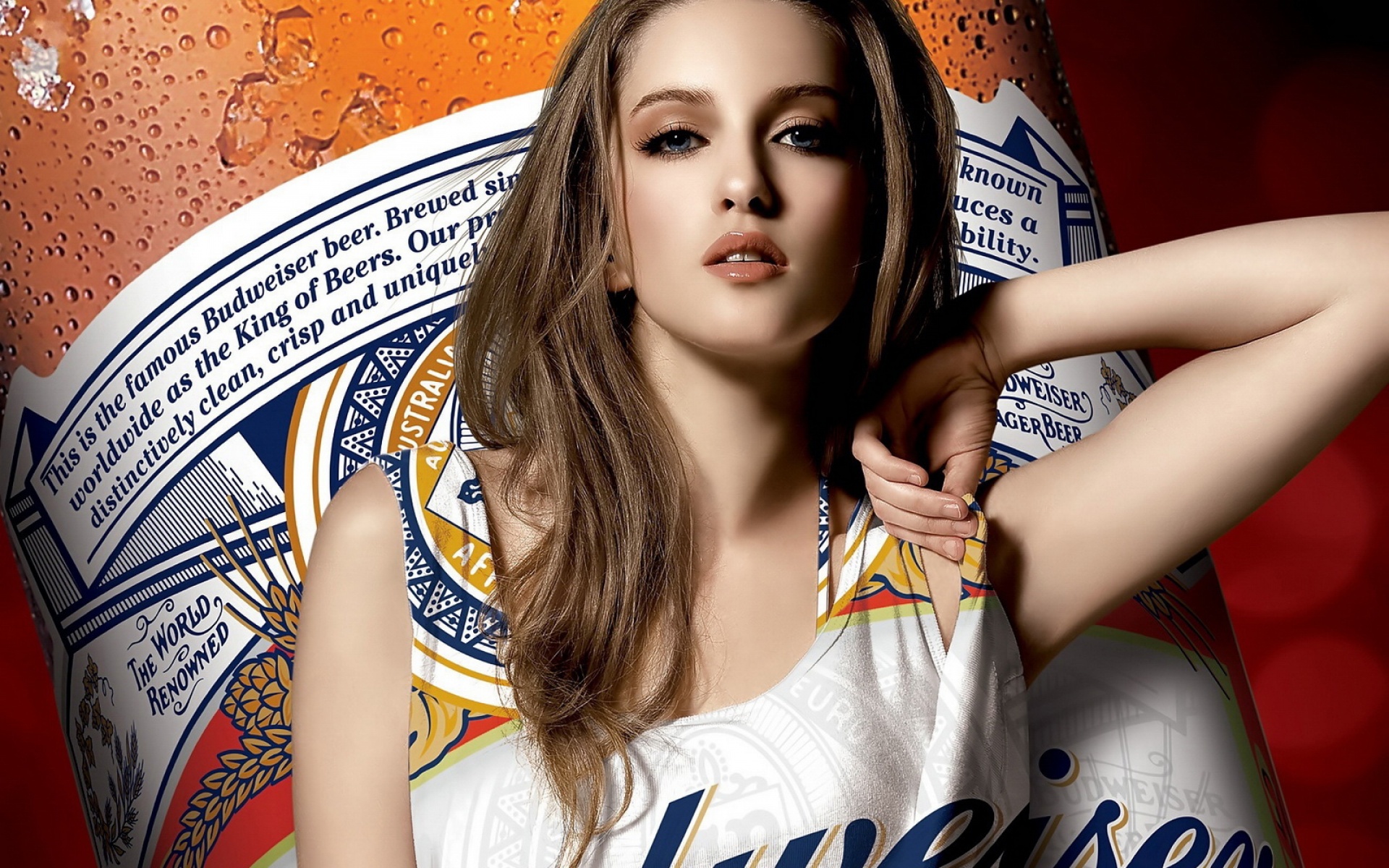 百威啤酒,高清,美女,广告,2012Y十月30D
