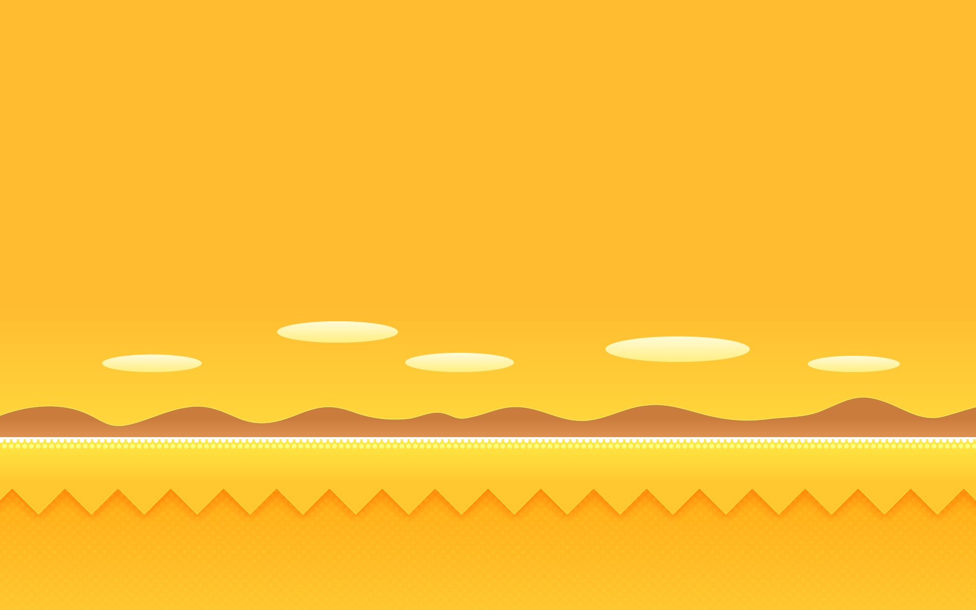 简约,黄色,儿童桌面专用