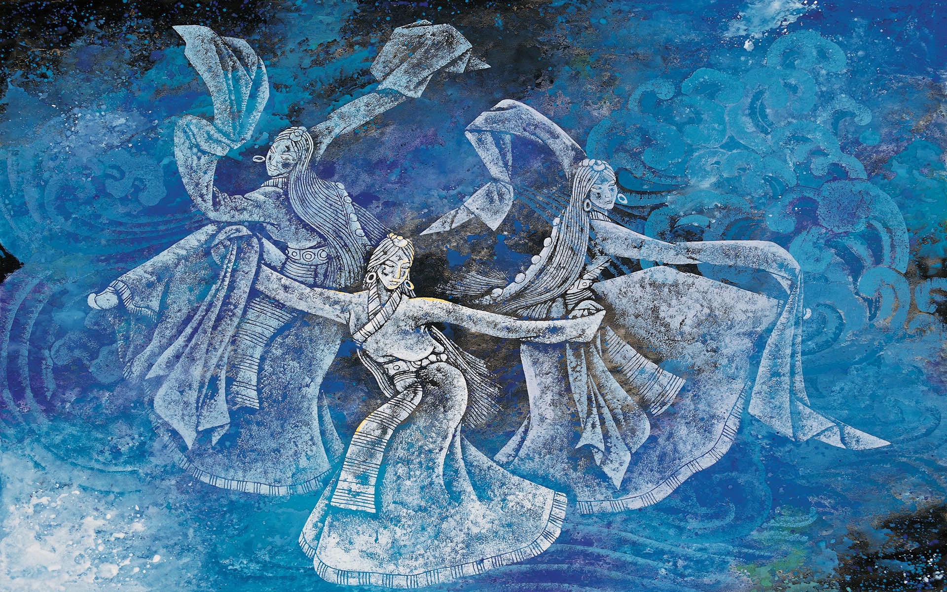 藏族,祥巴,版画,手绘,油画,2012Y十月31D,创意,设计