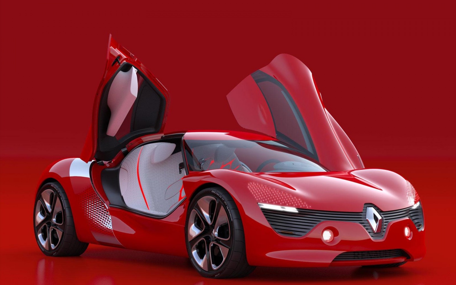 Renault,DeZir,雷诺,概念车,汽车,红色,跑车,2012Y十月31D,儿童桌面专用