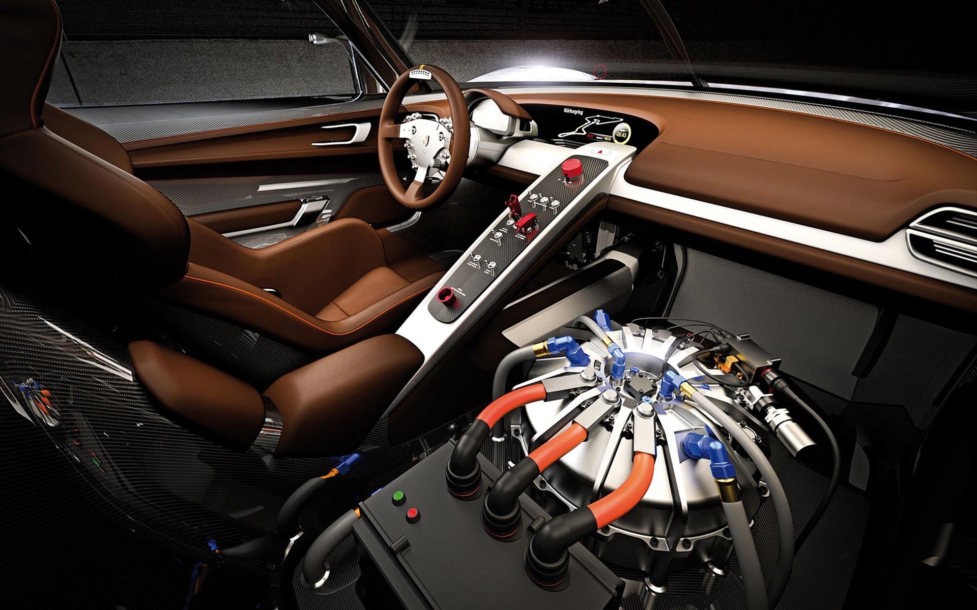 Porsche,保时捷,混合动力,汽车,宽屏,跑车,2012Y十月31D,儿童桌面专用