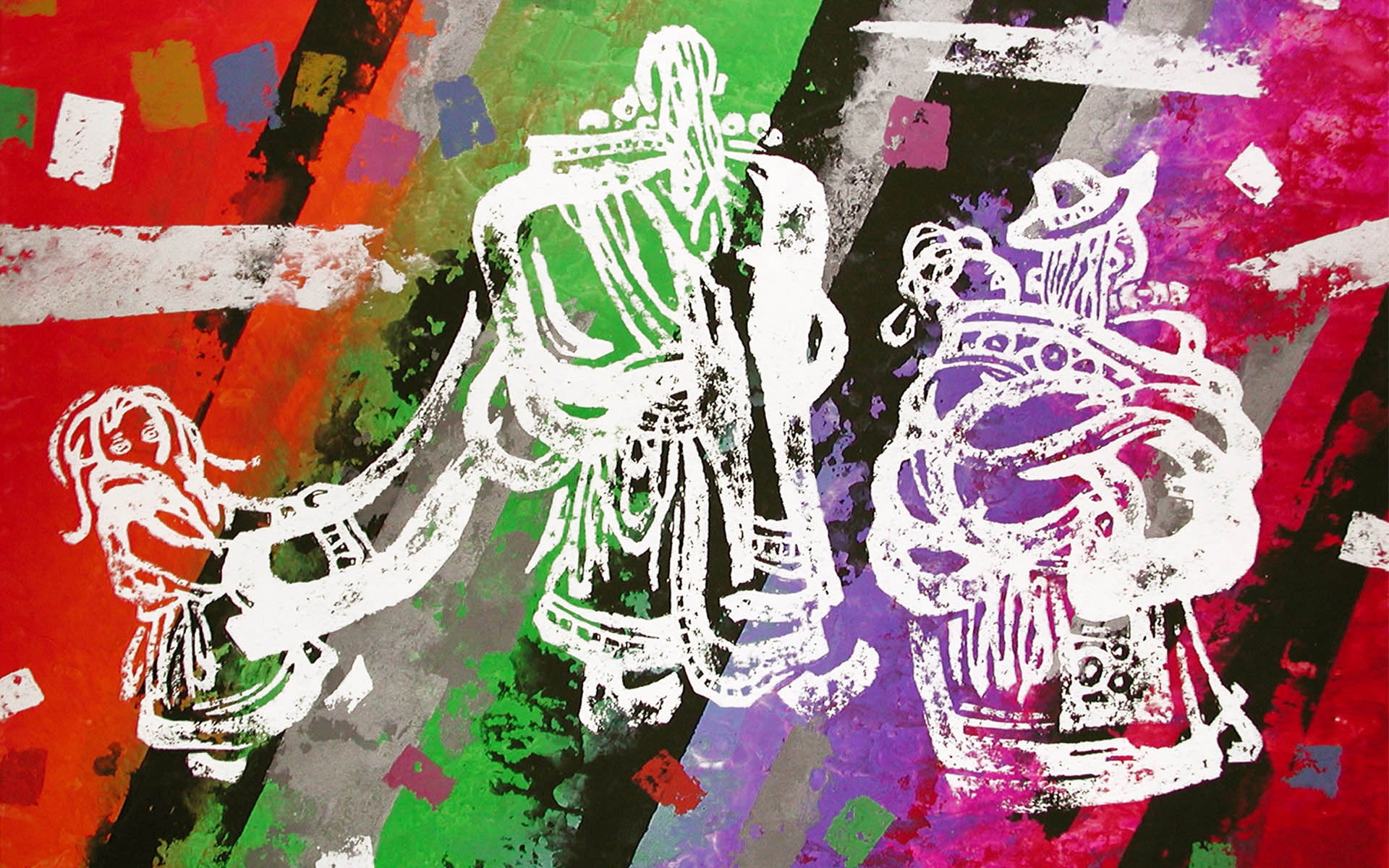 藏族,祥巴,版画,手绘,油画,2012Y十月31D,创意,设计