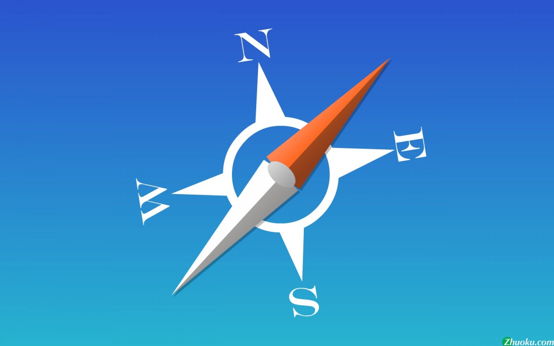 设计,简约,蓝色,儿童桌面专用