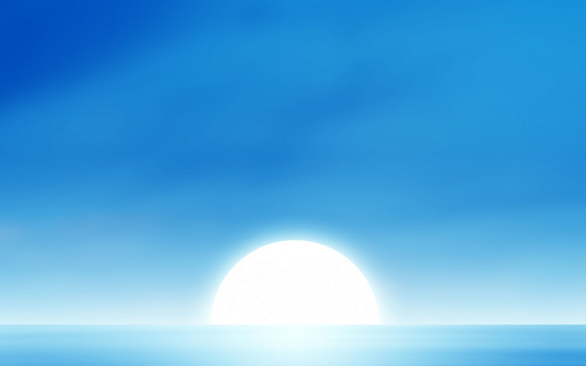 简约,蓝色,儿童桌面专用