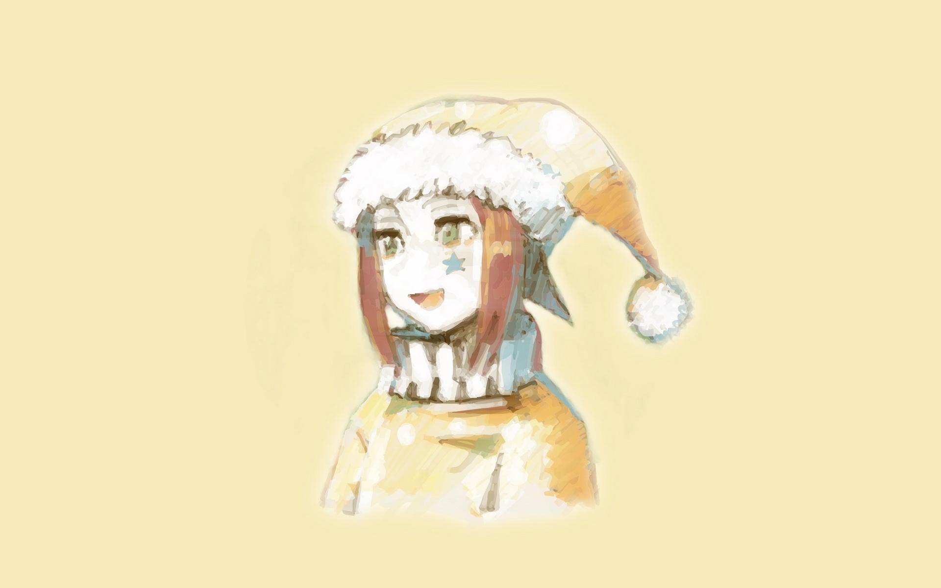 手绘,设计,黄色,儿童桌面专用