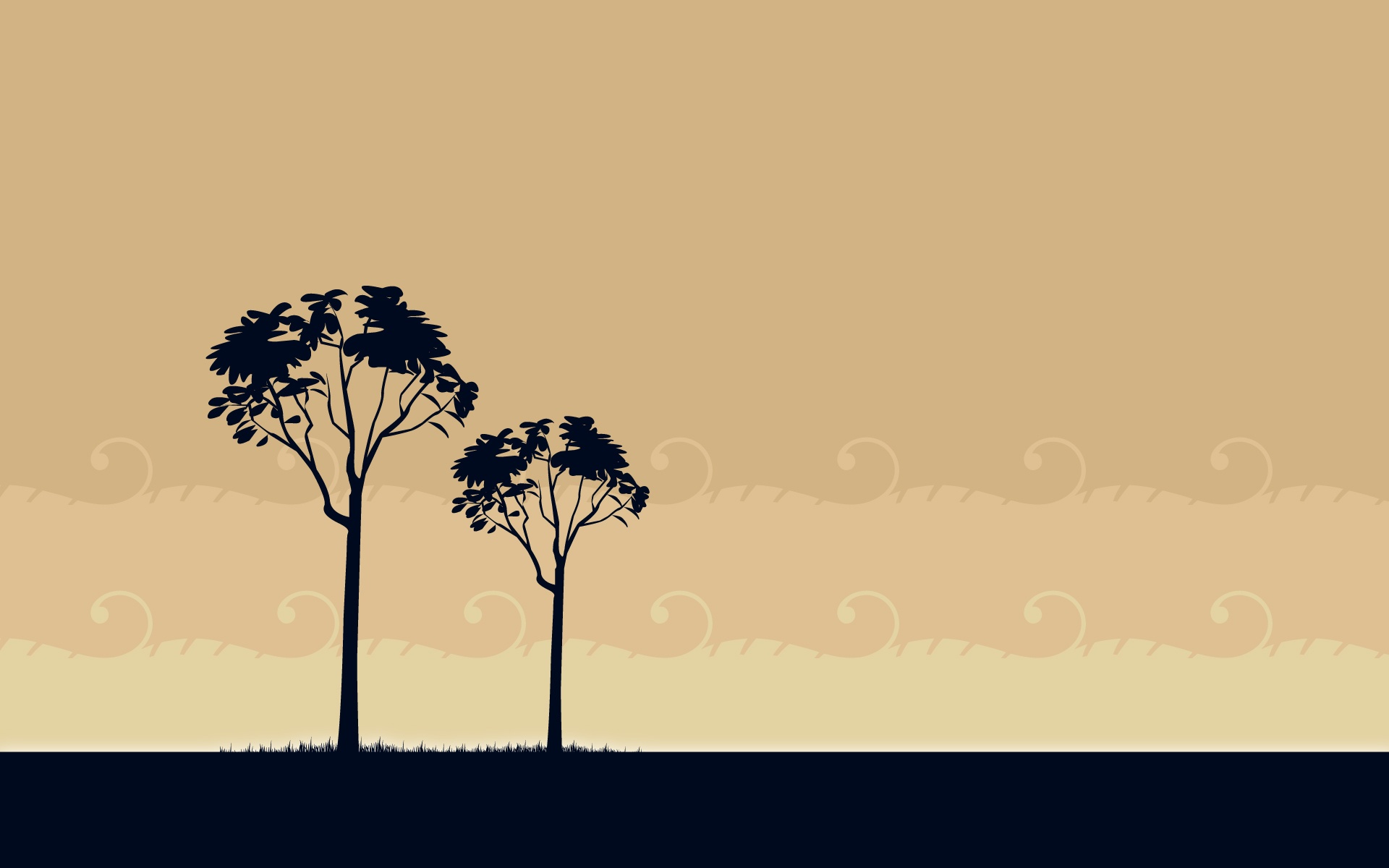 简约,黄色,儿童桌面专用