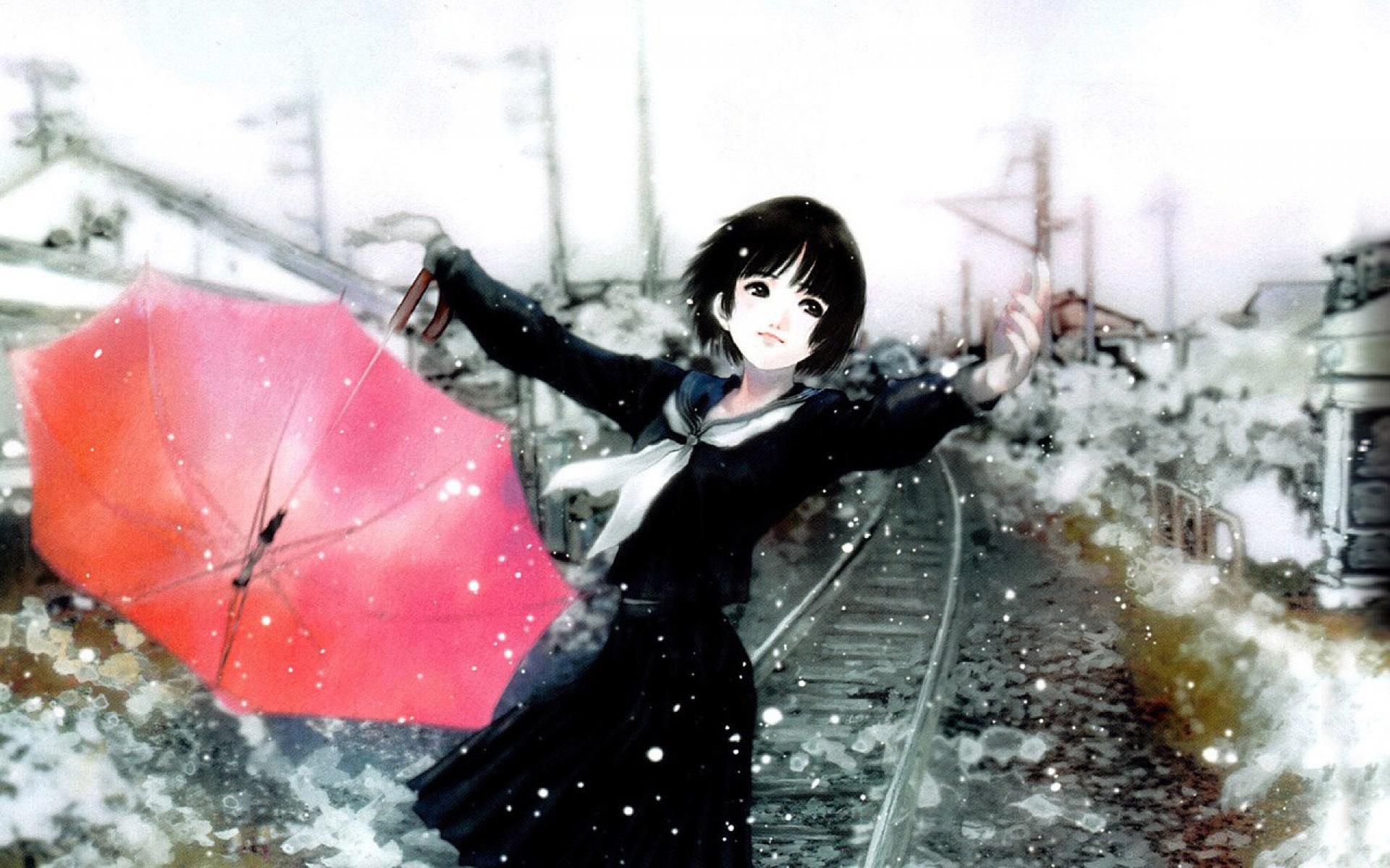 手绘,水彩,清纯,学生,2012Y十一月05D,儿童桌面专用