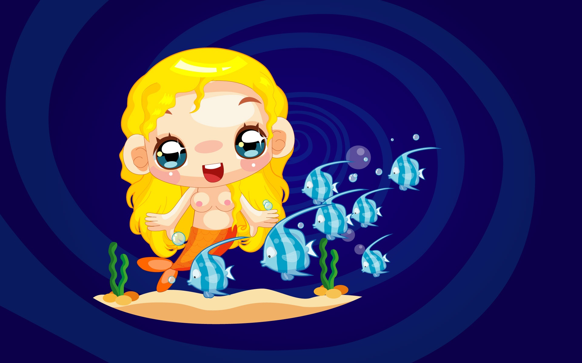 矢量,卡通,人物,宽屏,2012Y十一月11D,儿童桌面专用