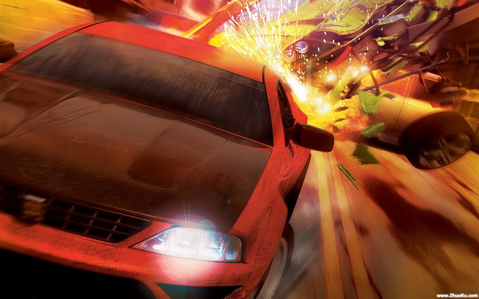火爆,狂飙,天堂,Burnout,Paradise,高清,游戏,2012Y十一月04D