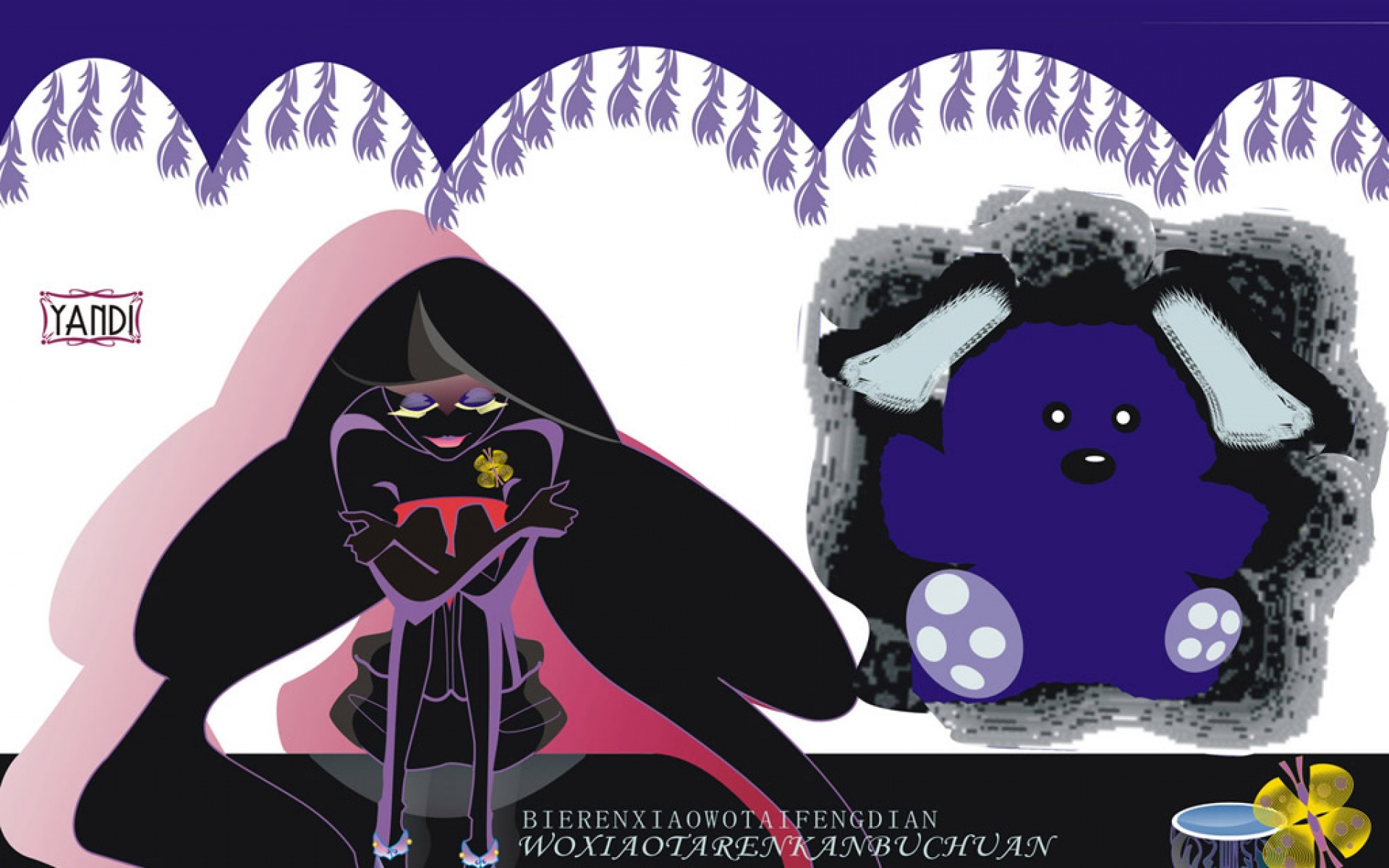 设计,炫彩,手绘,插画