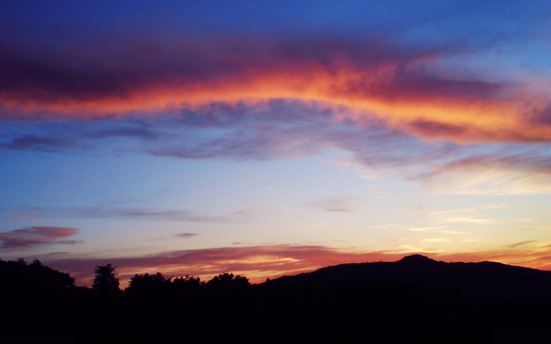 风景,落日余晖,2012Y十月31D,儿童桌面专用