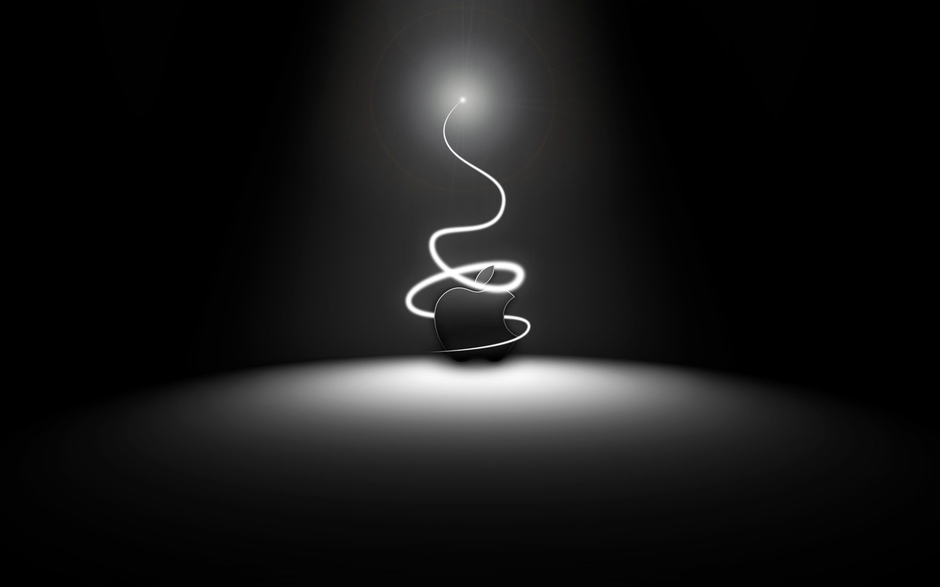 苹果,MAC,简约,黑色,儿童桌面专用