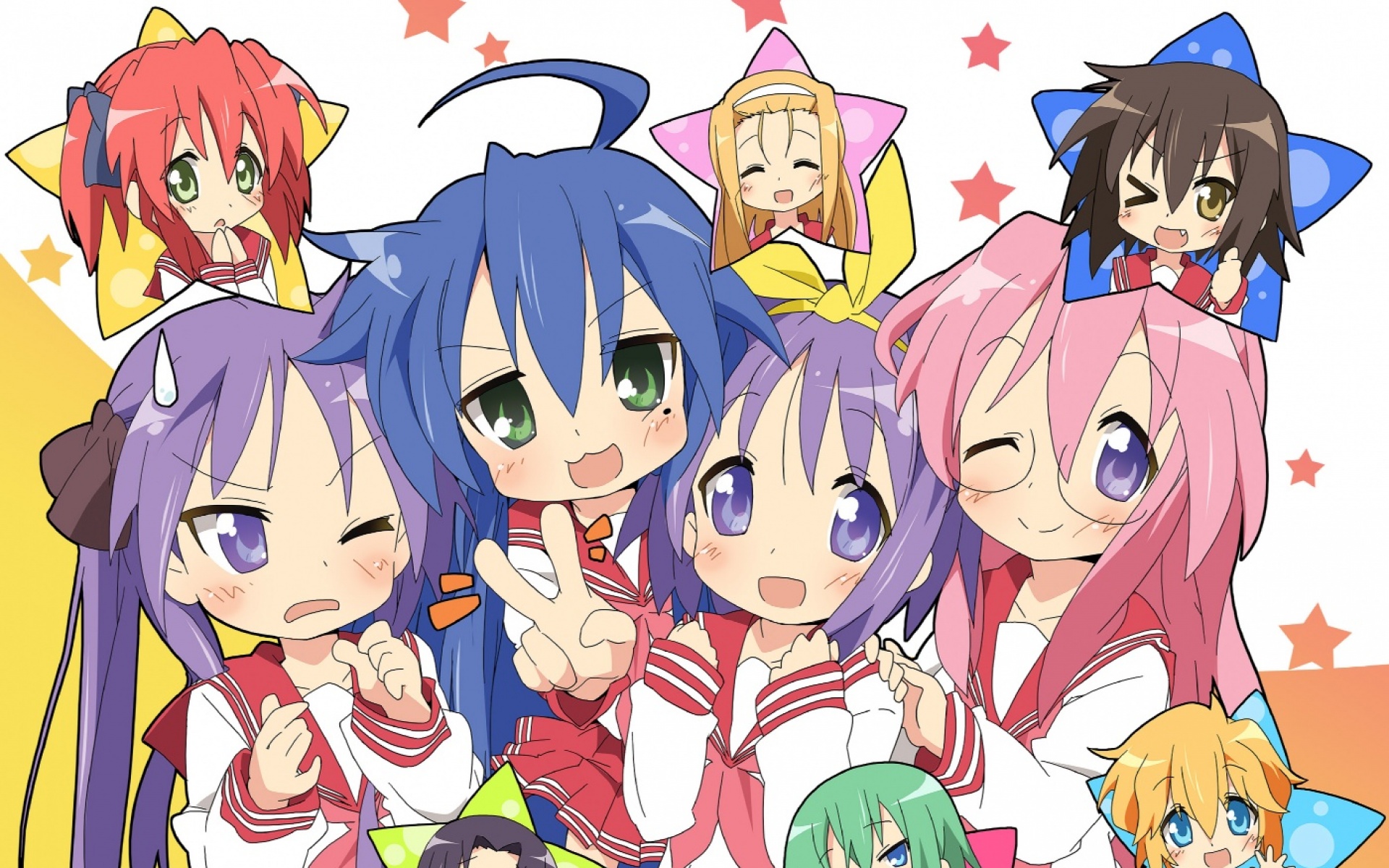 幸运星,动漫,卡通,2012Y十一月05D,儿童桌面专用