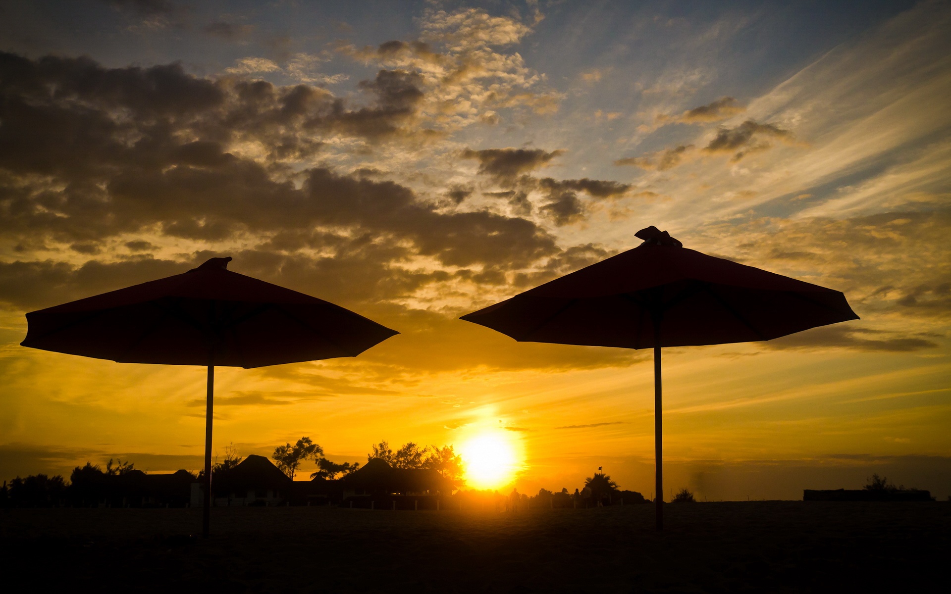风景,落日余晖,2012Y十月30D,儿童桌面专用