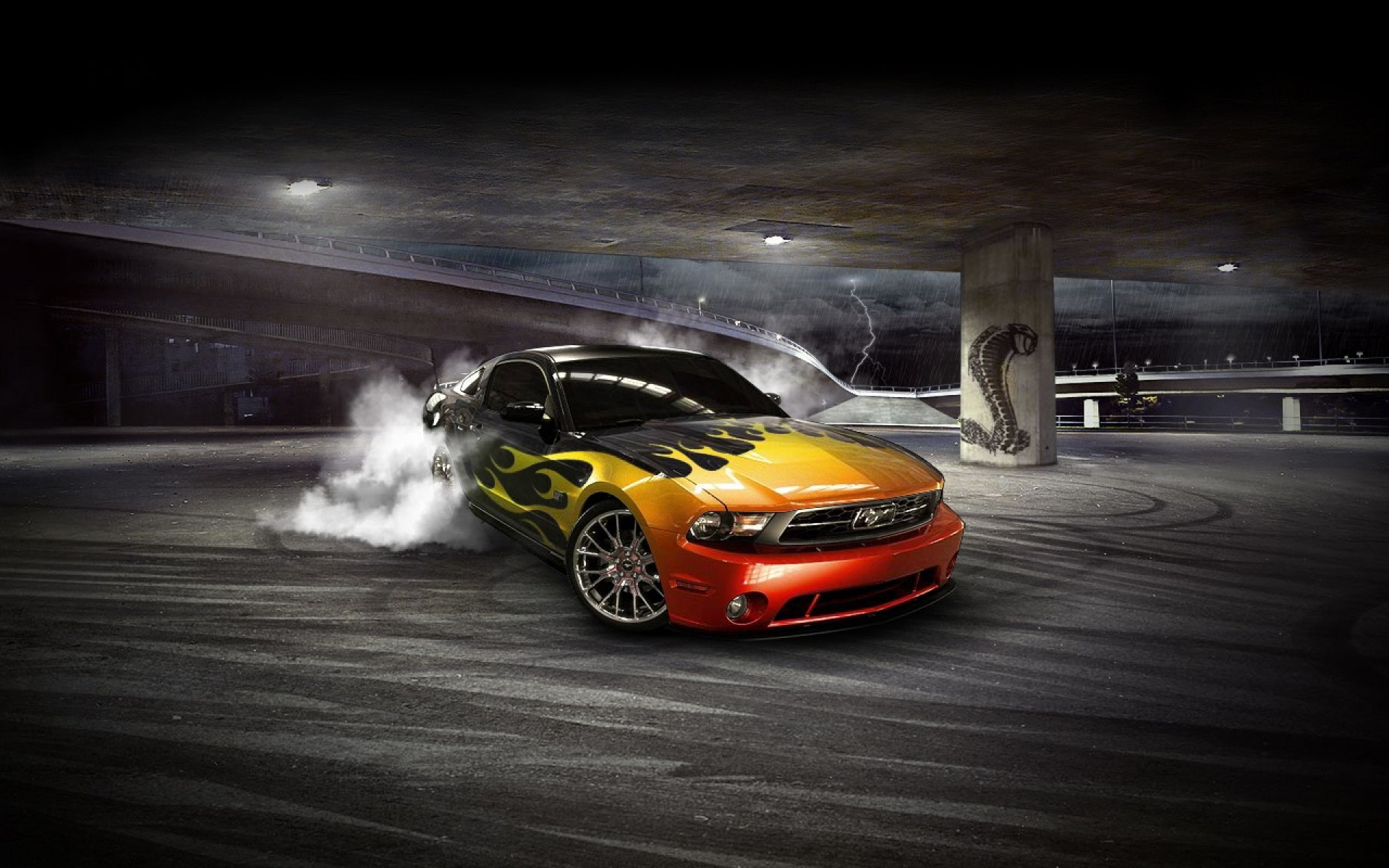 汽车,超跑,福特,眼镜蛇,2012Y十月30D,儿童桌面专用