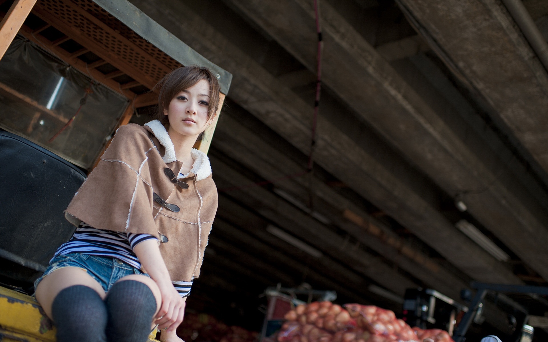 果子MM,高清,摄影,宽屏,万华果菜市场,美女,明星,2012Y十月30D,萌妹子