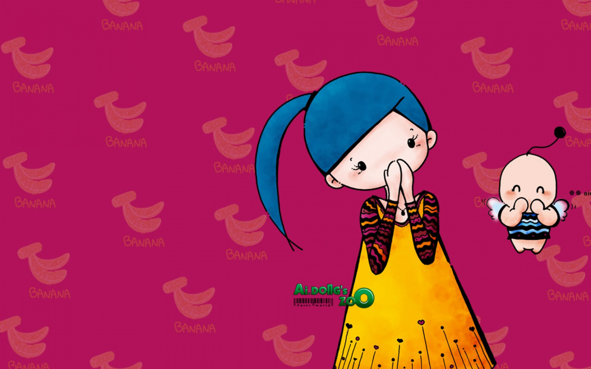 爱冬,女孩,精美,可爱,原创,卡通,2012Y十月31D,儿童桌面专用