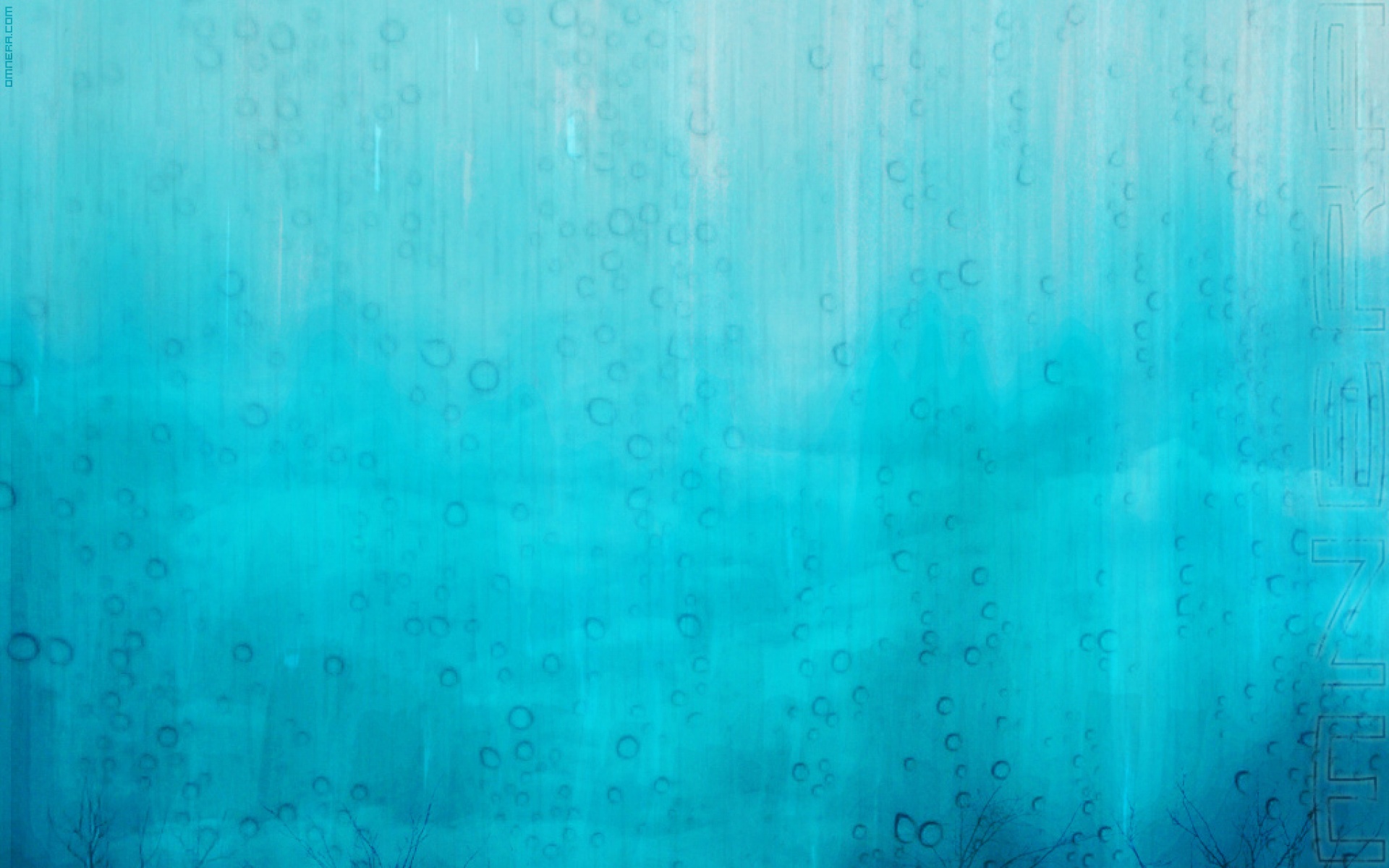 简约,蓝色,儿童桌面专用