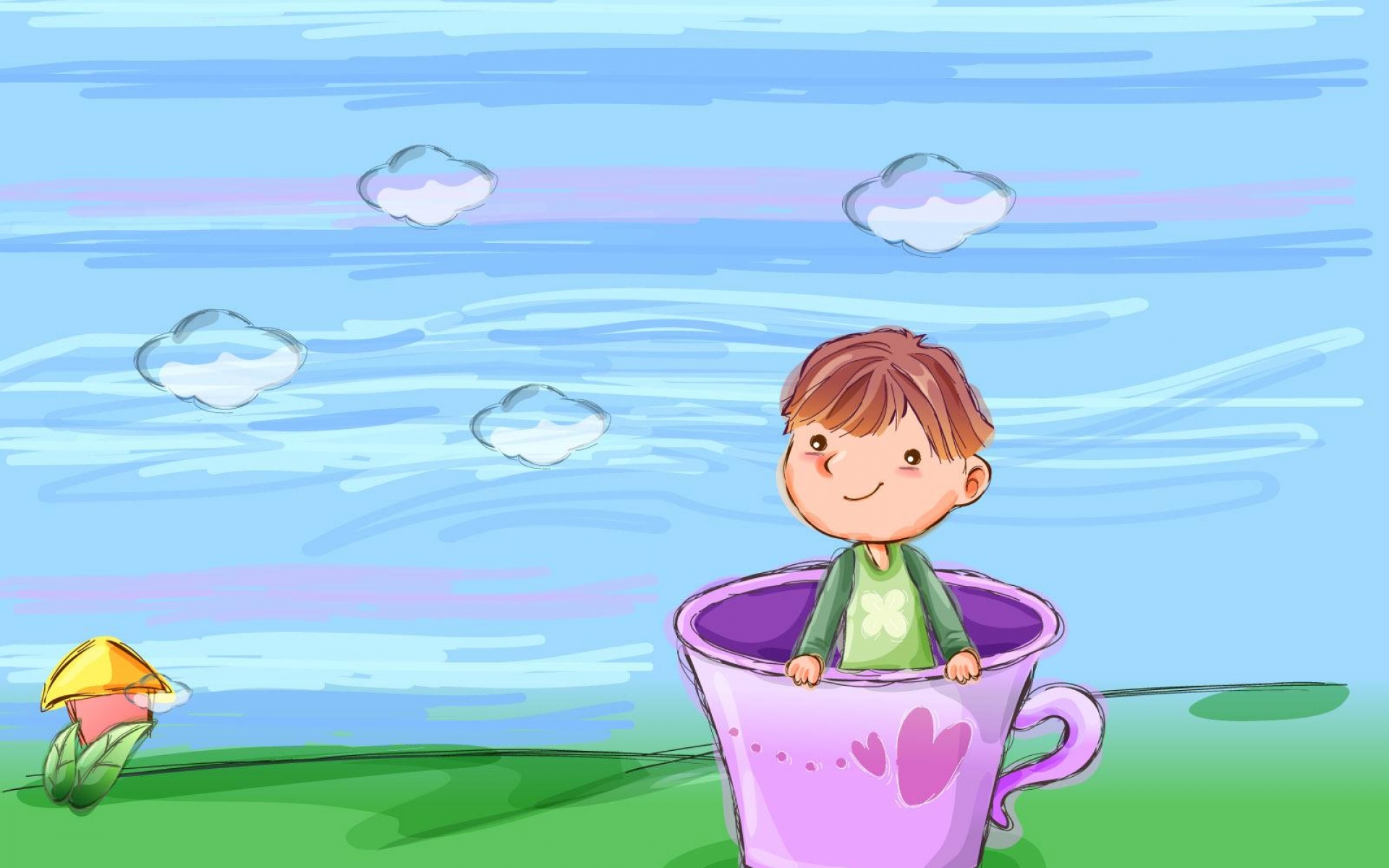 矢量,快乐,童年,卡通,可爱,2012Y十一月03D,儿童桌面专用