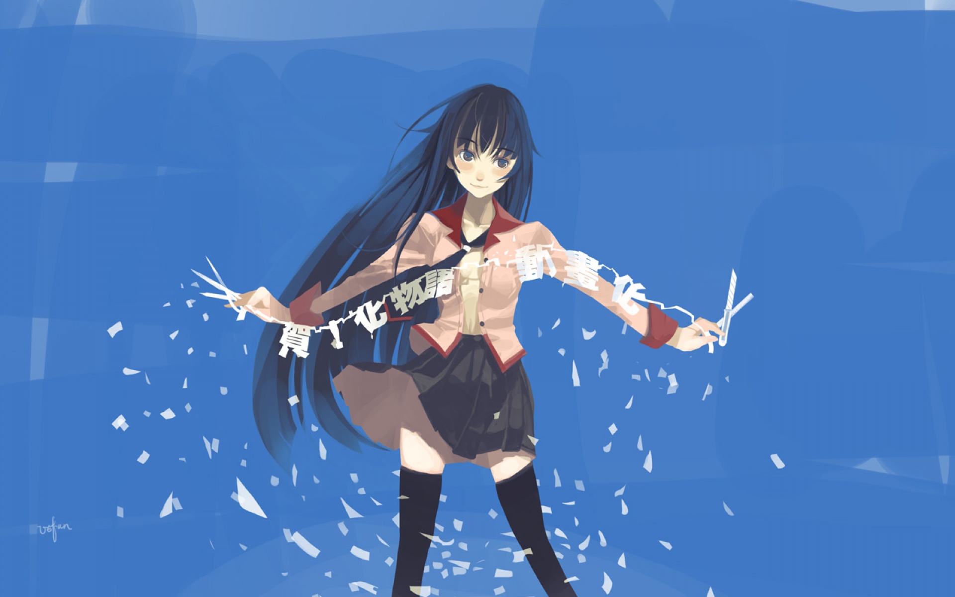 化物语,动漫,2012Y十一月03D,儿童桌面专用