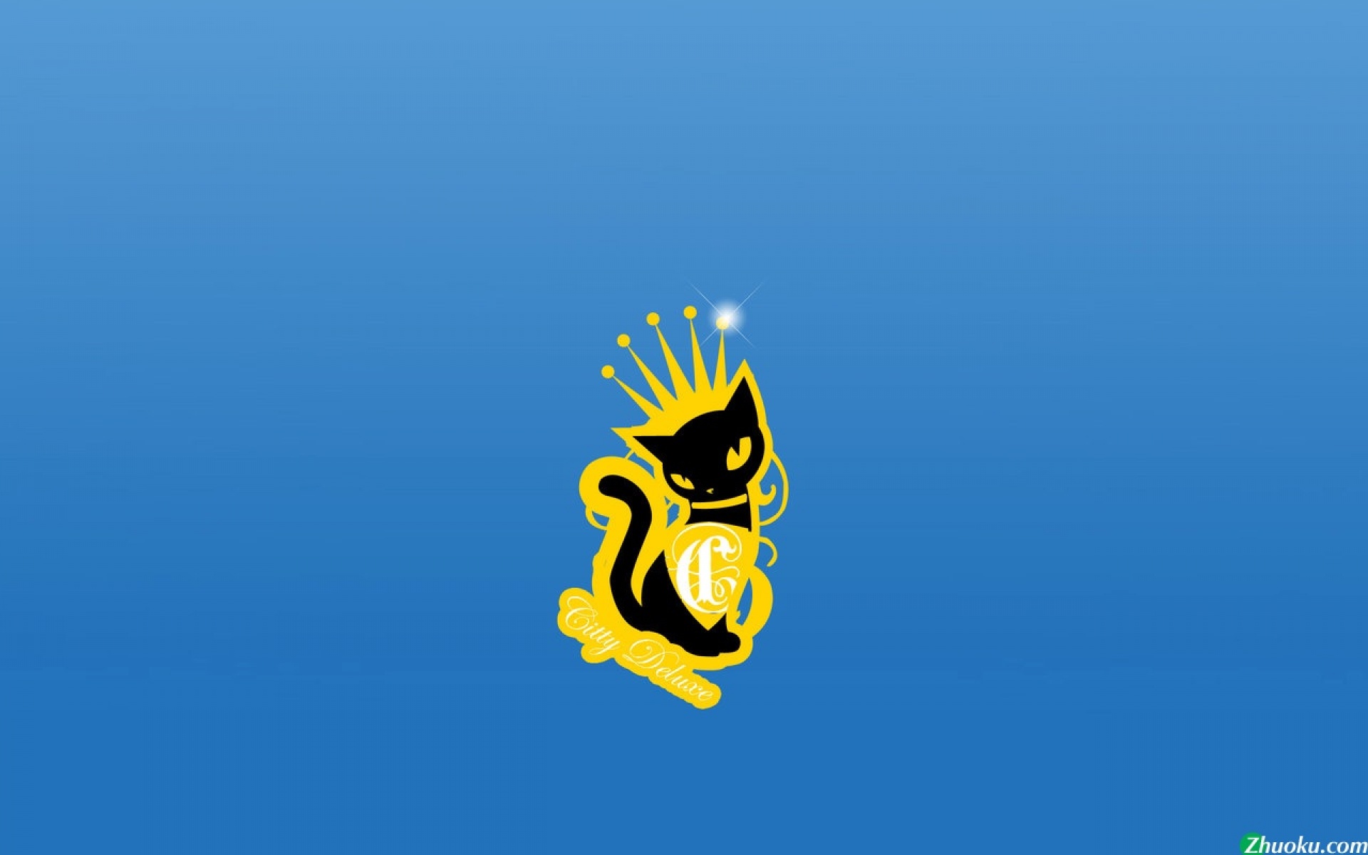 简约,蓝色,儿童桌面专用