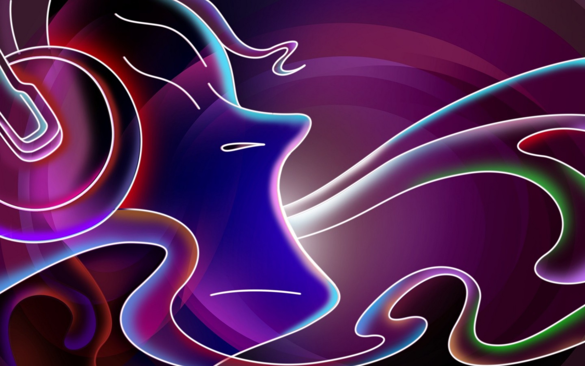 霓虹灯,眩光,线条,描绘,设计,个性,2012Y十一月04D,创意