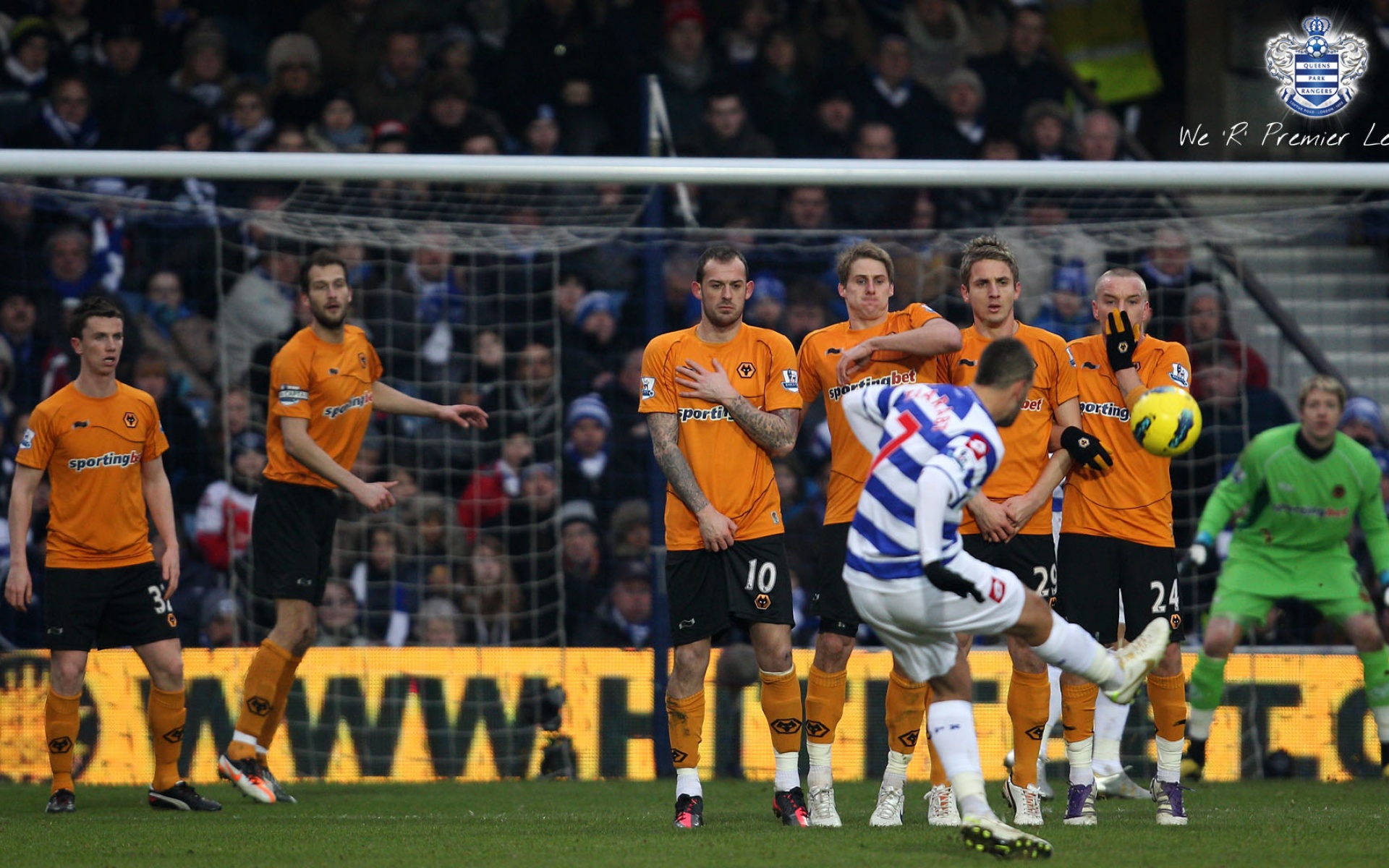 英超,足球,女王公园巡游者,体育,运动,宽屏,2012Y十月30D