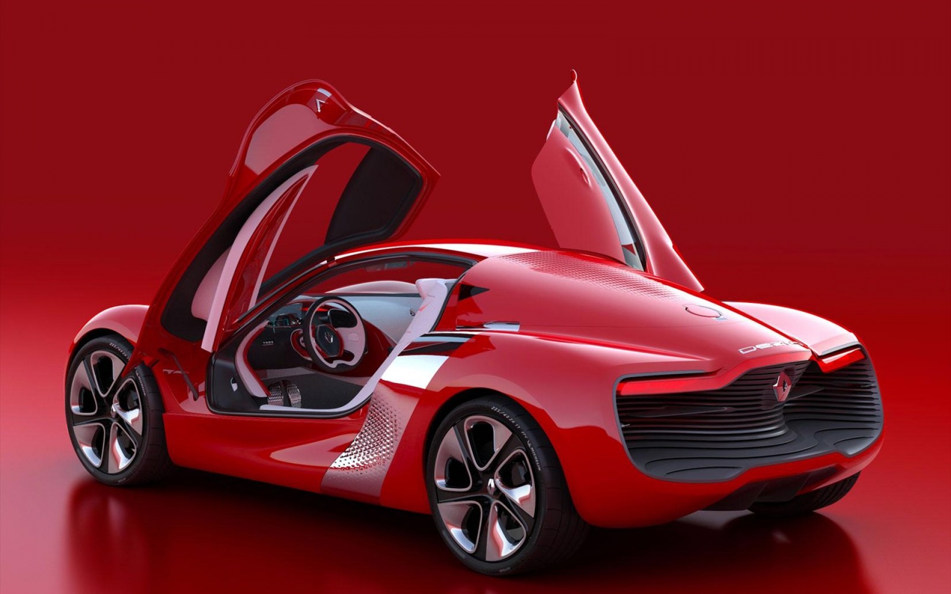 Renault,DeZir,雷诺,概念车,汽车,红色,跑车,2012Y十月31D,儿童桌面专用