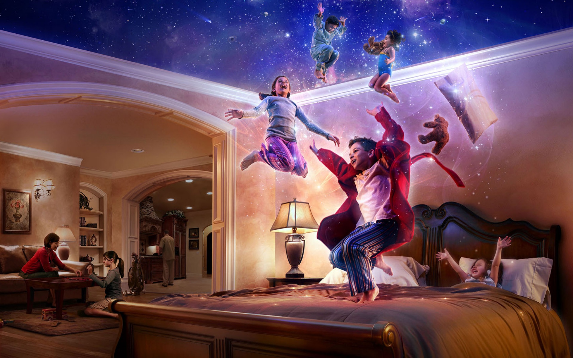 炫彩,设计,儿童桌面专用