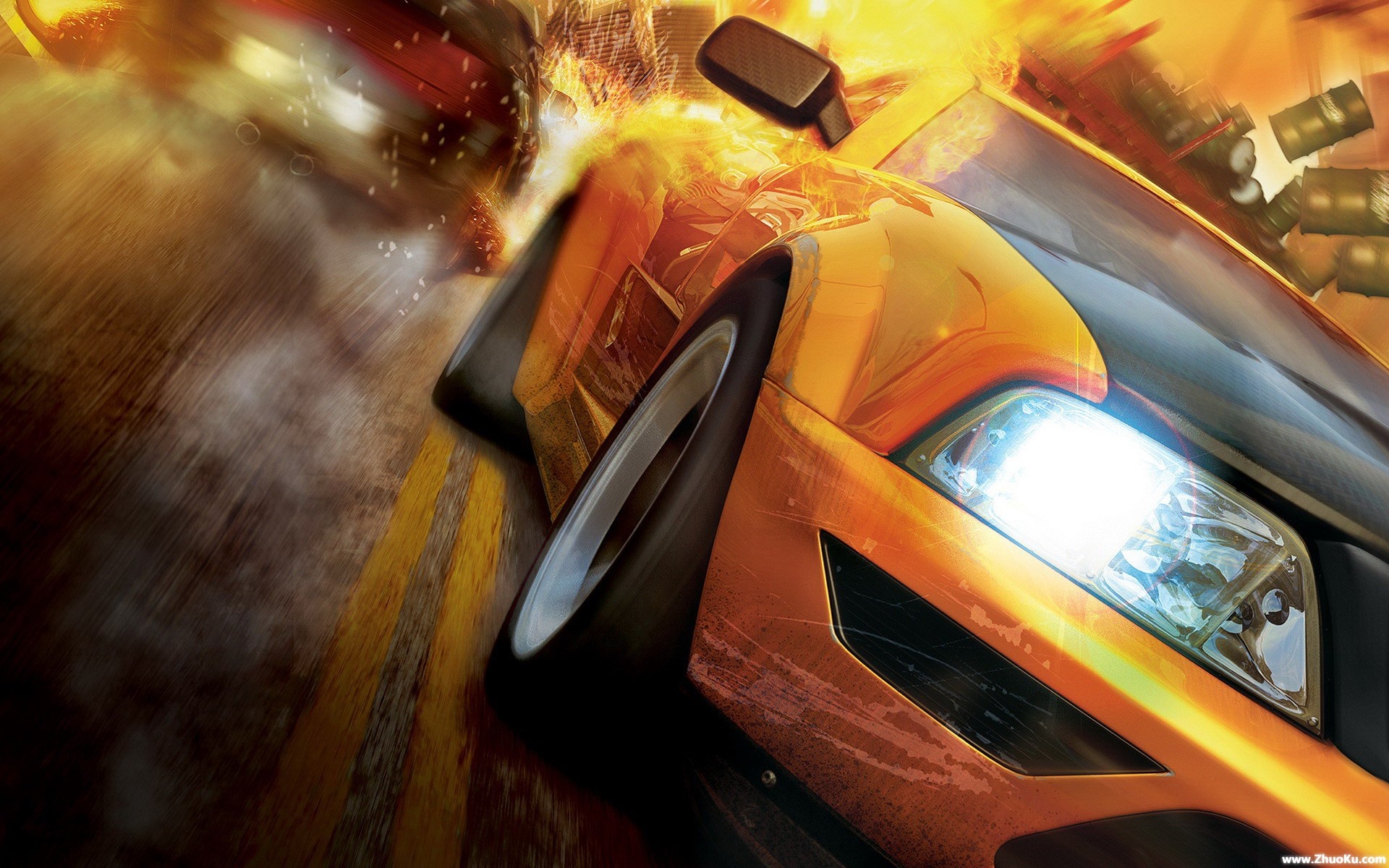 火爆,狂飙,天堂,Burnout,Paradise,高清,游戏,2012Y十一月04D