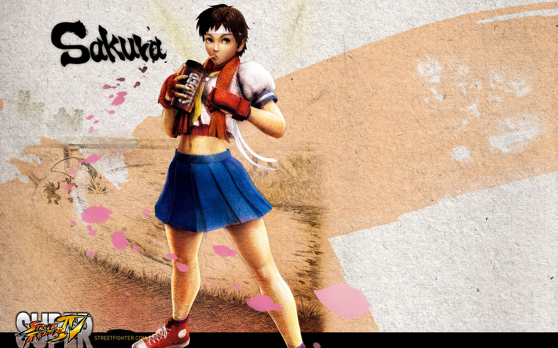 超级街霸,街霸,游戏,宽屏,水墨,中国风,2012Y十一月04D