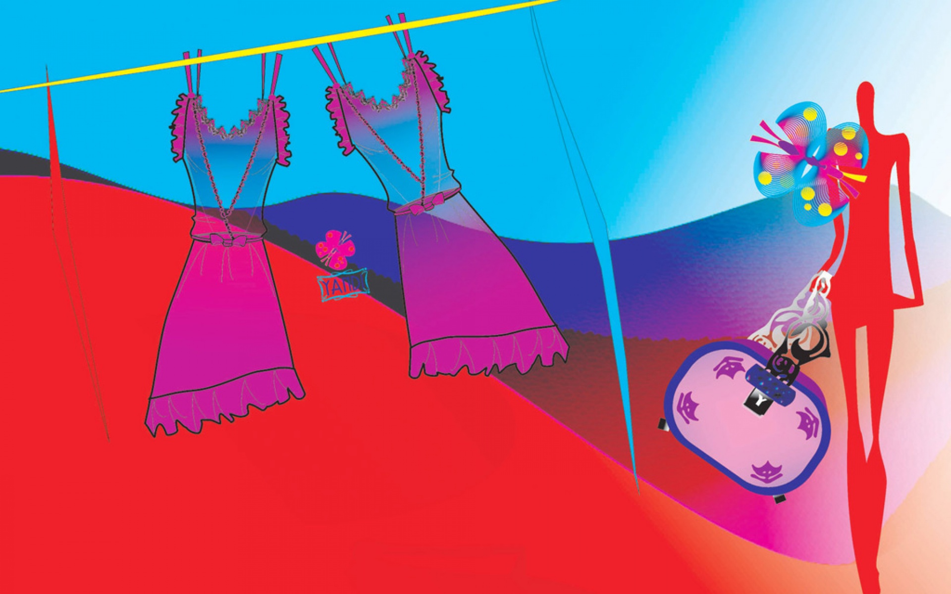 设计,炫彩,插画