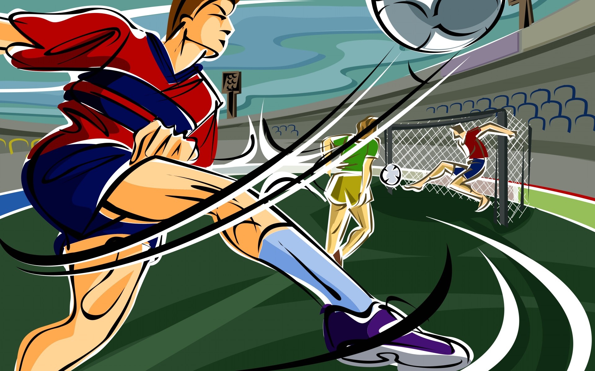 炫彩,手绘,插画,儿童桌面专用