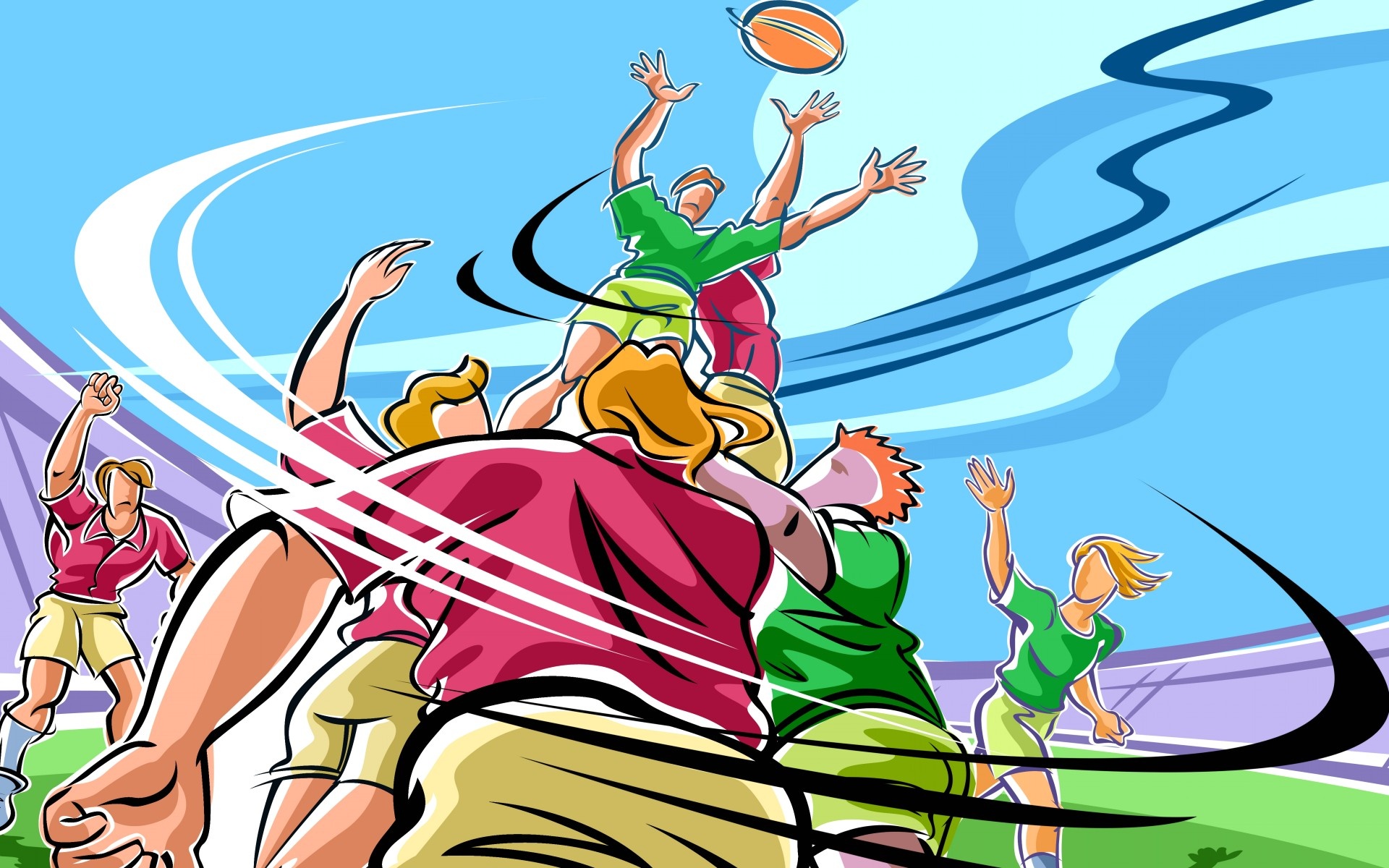 炫彩,手绘,儿童桌面专用