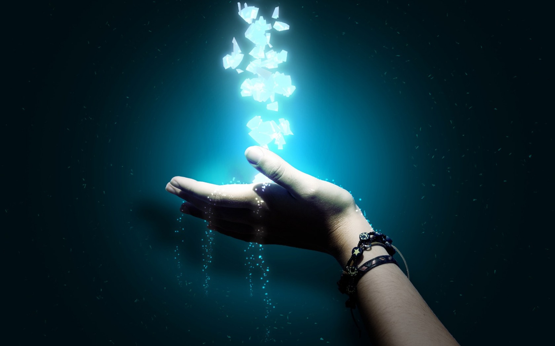 创意,简约,蓝色,儿童桌面专用