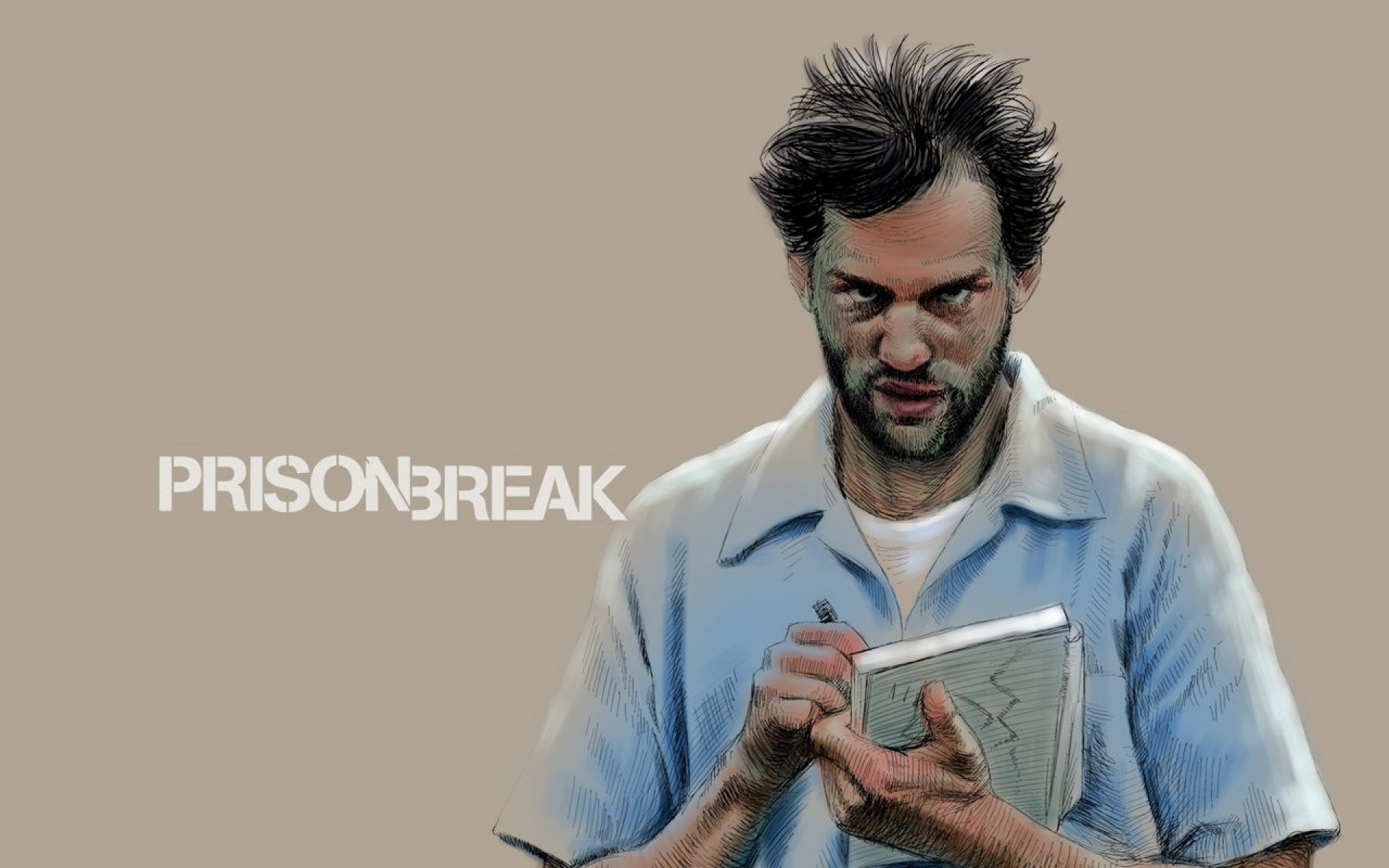 手绘,越狱,主角