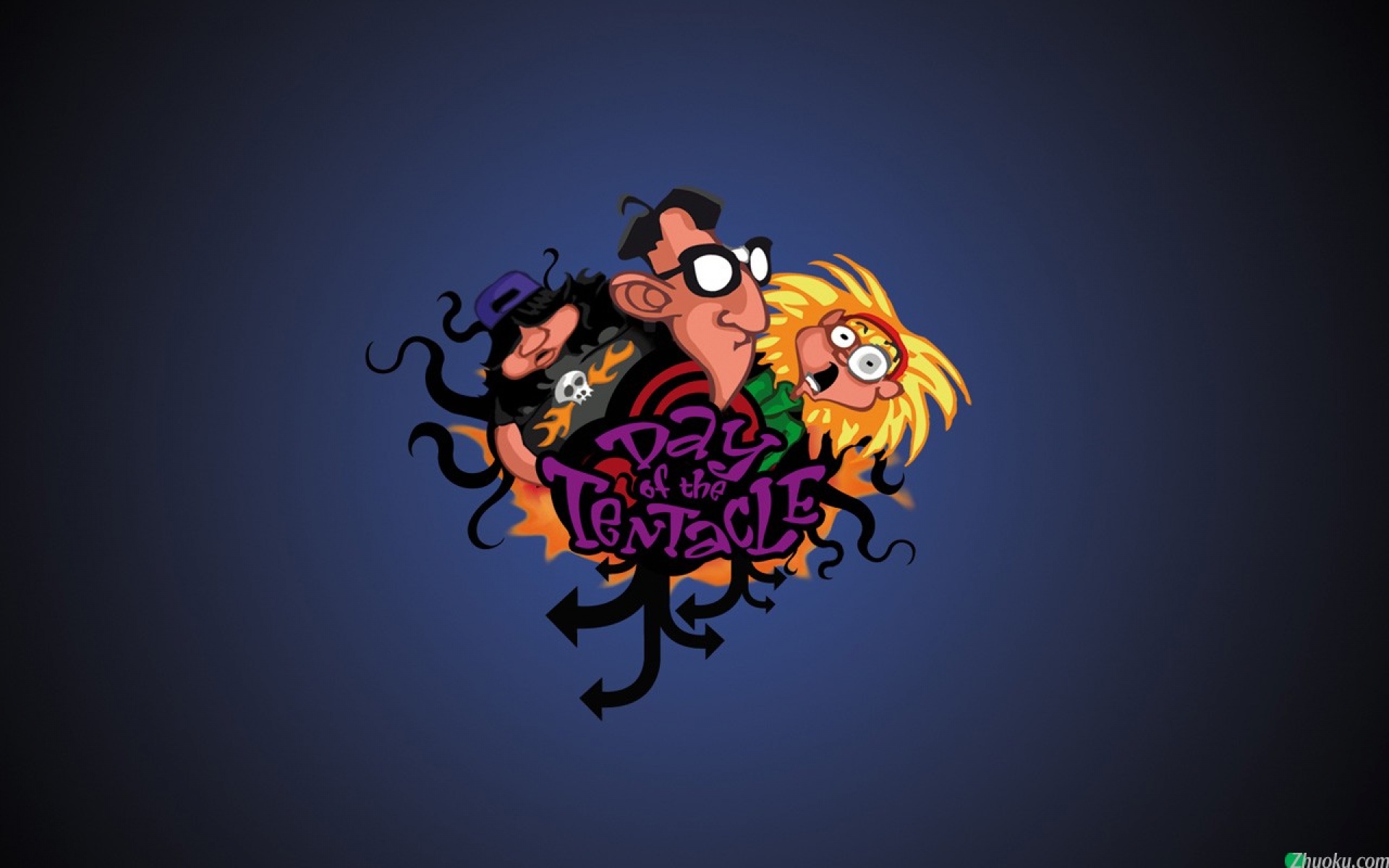 设计,简约,蓝色,手绘,儿童桌面专用