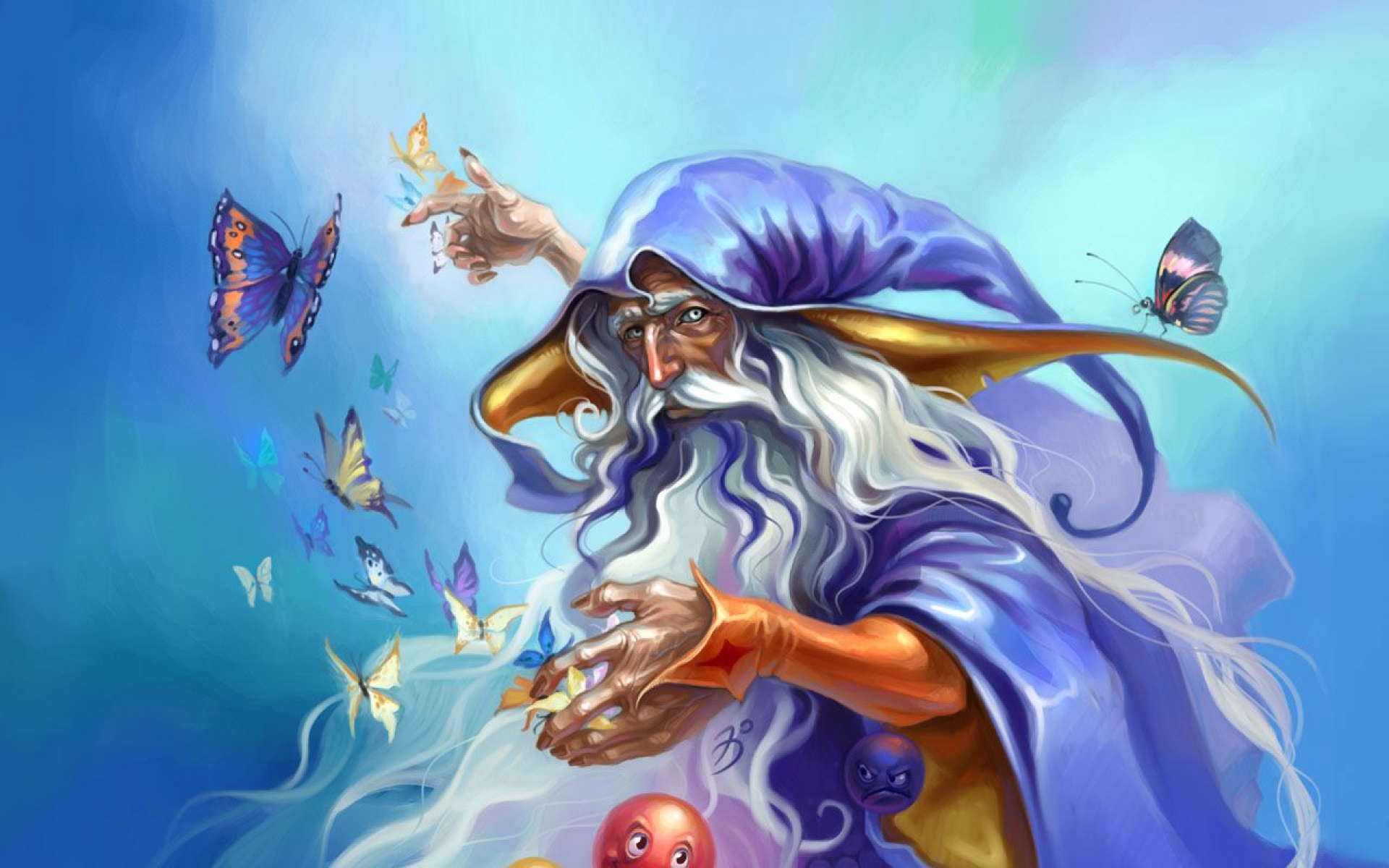 炫彩,手绘,儿童桌面专用