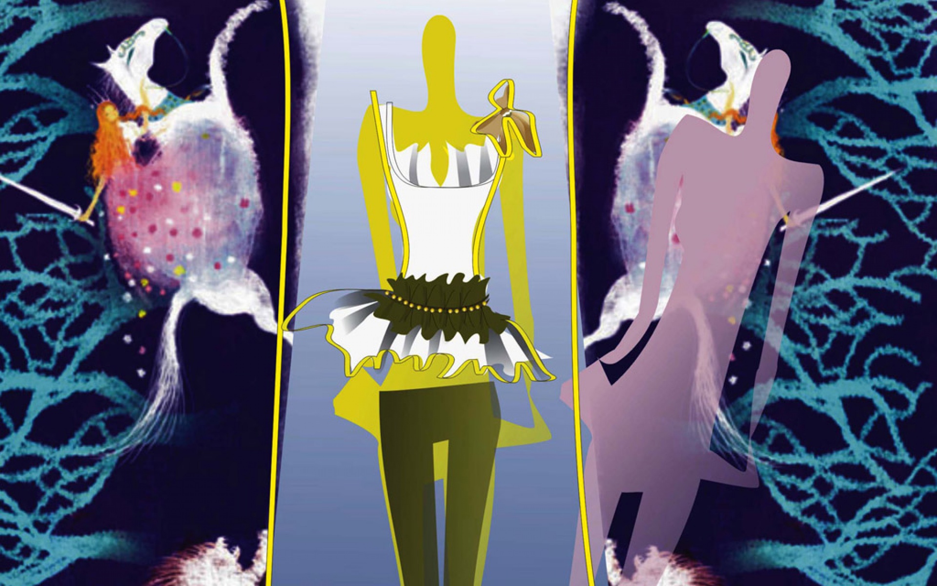 设计,炫彩,手绘,插画,儿童桌面专用