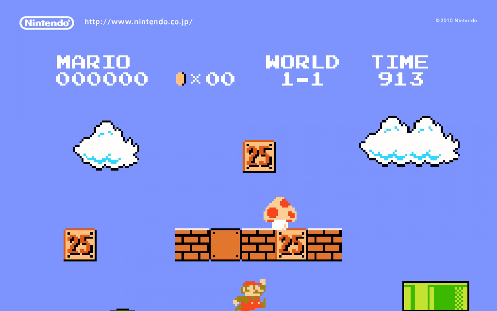 超级马里奥,25周年,纪念,马里奥,游戏,2012Y十月31D