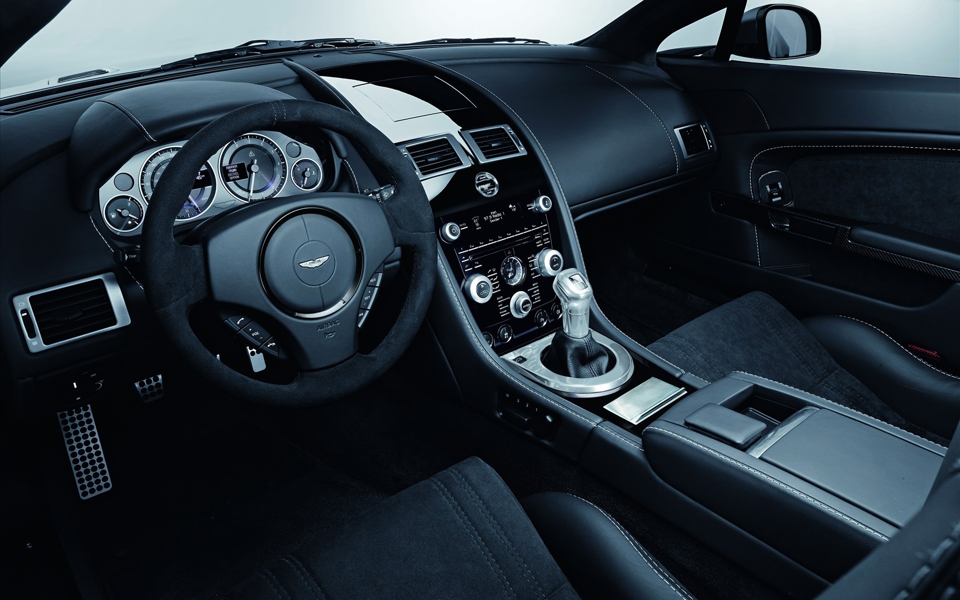 阿斯顿·马丁,轿跑,跑车,汽车,宽屏,黑色,2012Y十一月03D,儿童桌面专用