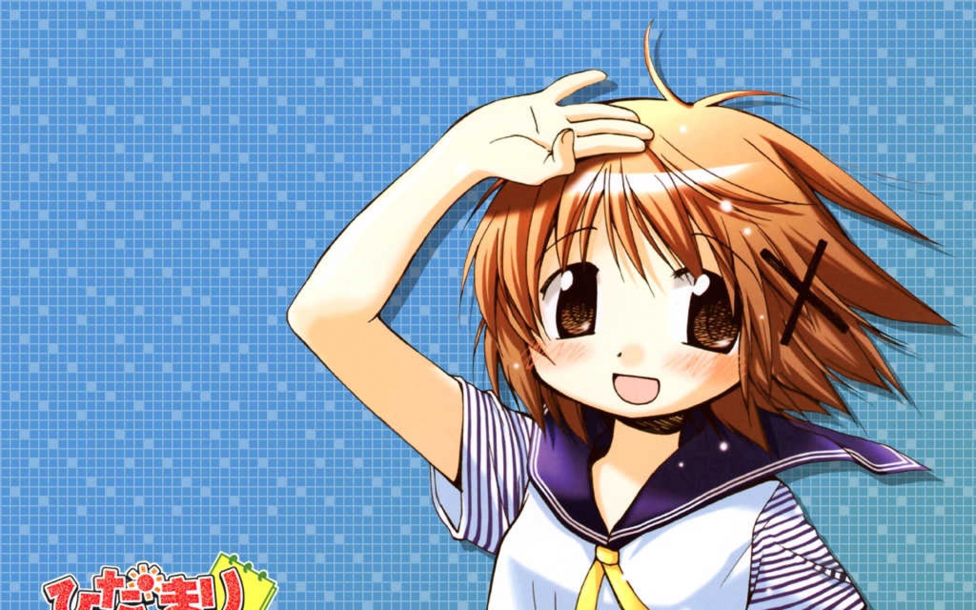 向阳素描,动漫,卡通,可爱,2012Y十一月10D,儿童桌面专用